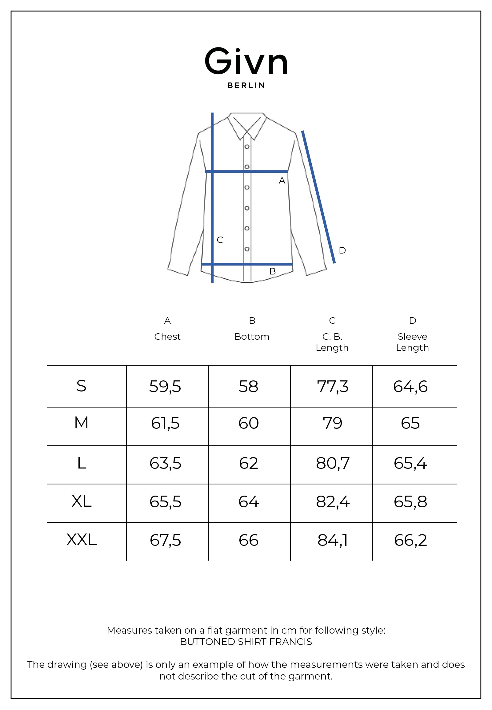 Shirt GBFRANCIS out of organic cotton in oversized fit Givn Berlin