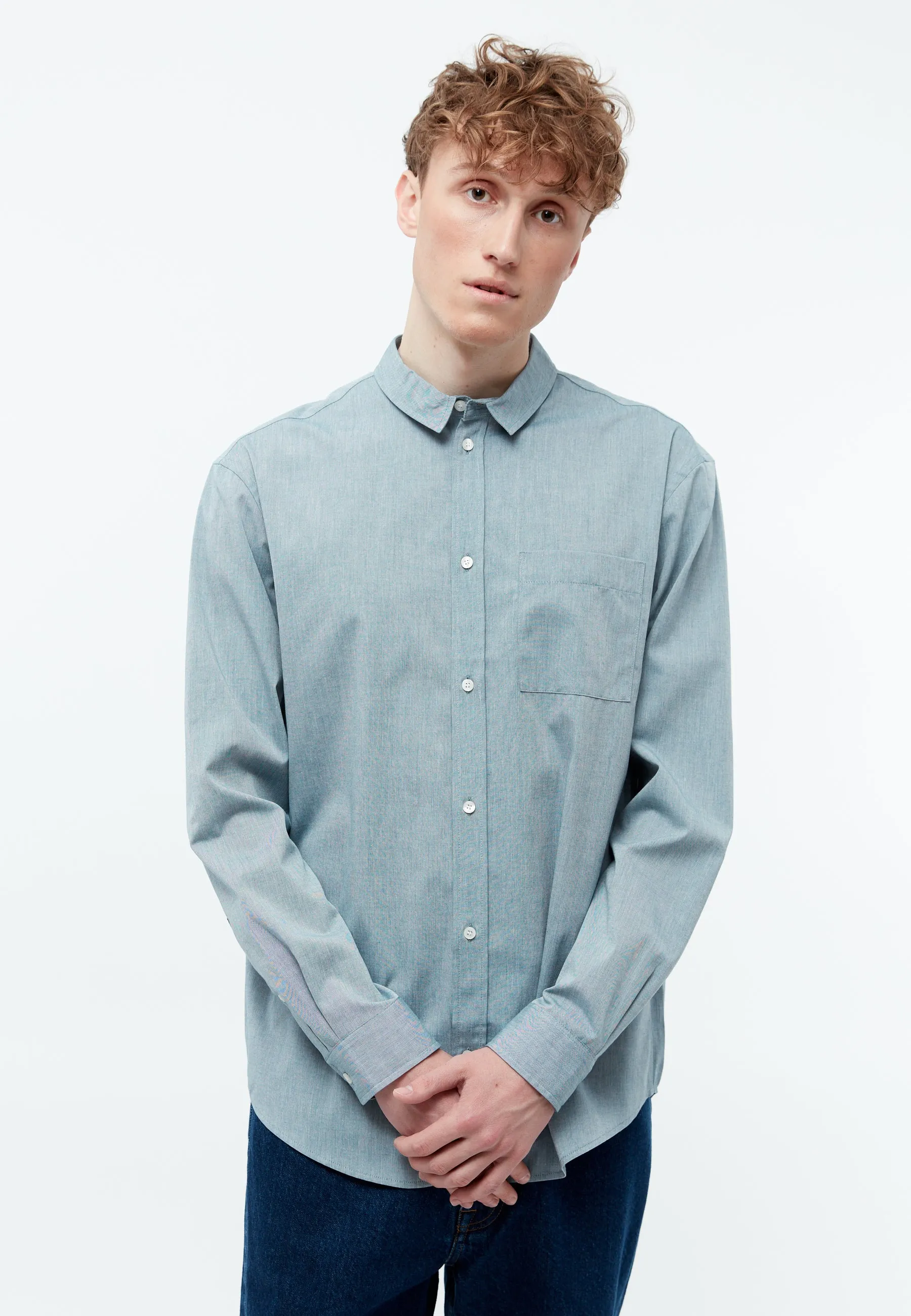 Shirt GBFRANCIS out of organic cotton in oversized fit Givn Berlin