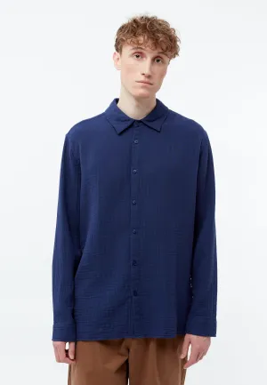 Shirt GBHOLGER out of organic cotton muslin in oversized fit Givn Berlin