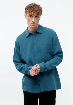 Shirt GBHOLGER out of organic cotton muslin in oversized fit Givn Berlin