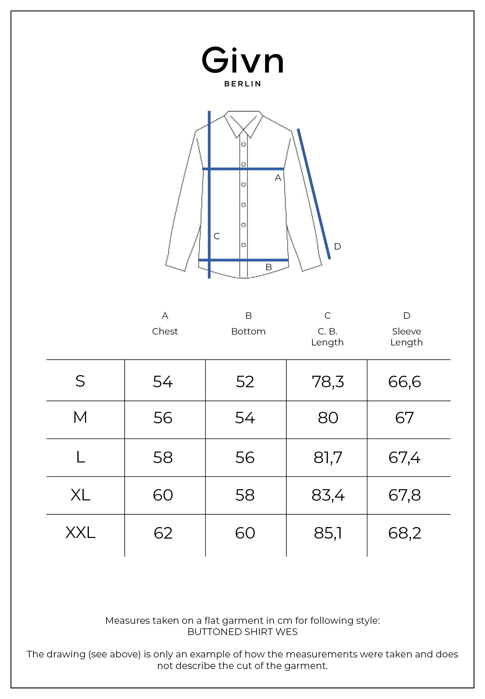 Shirt GBWES out of linen iwth stand-up collar Givn Berlin
