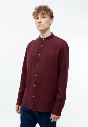 Shirt GBWES out of linen iwth stand-up collar Givn Berlin