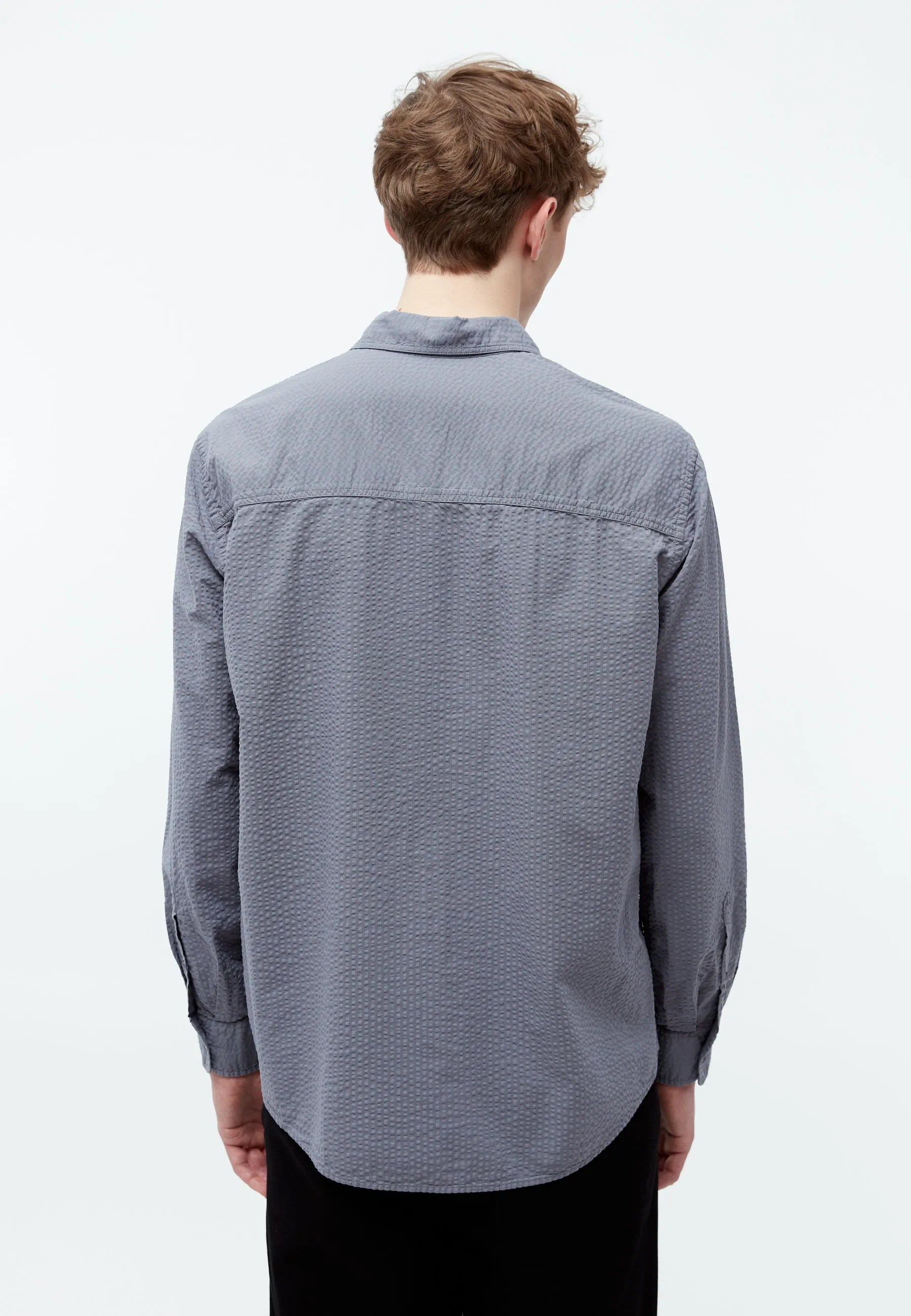 Shirt GBYUVAL out of Seersucker organic cotton Givn Berlin