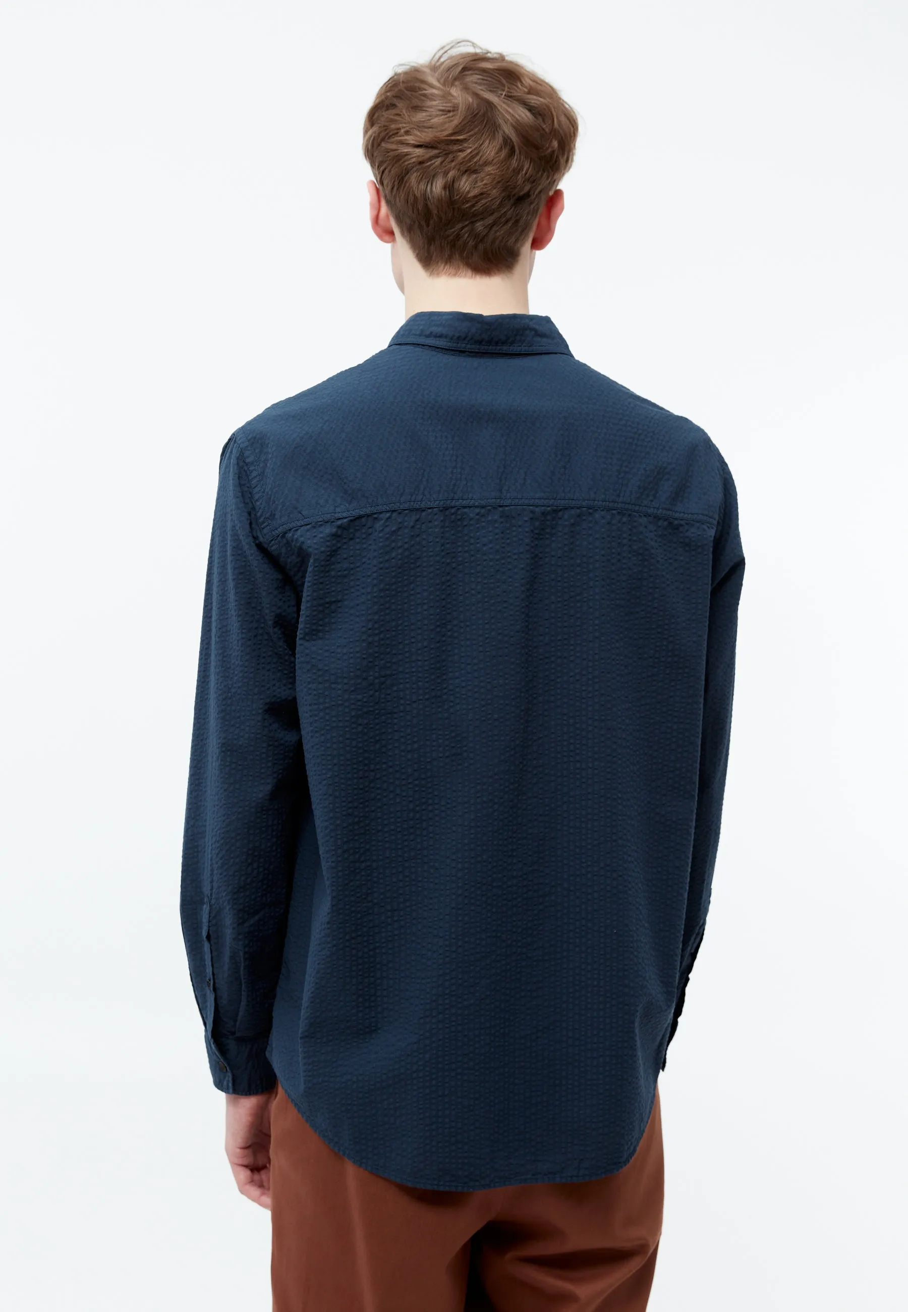 Shirt GBYUVAL out of Seersucker organic cotton Givn Berlin