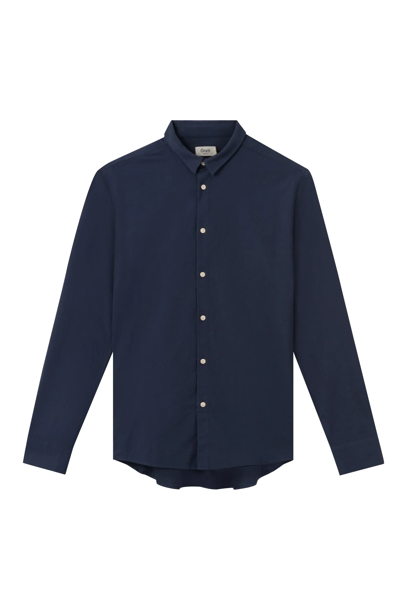 Shirt KENT organic cotton - Midnight Blue (Oxford) Givn Berlin