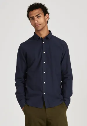 Shirt KENT organic cotton - Midnight Blue (Oxford) Givn Berlin
