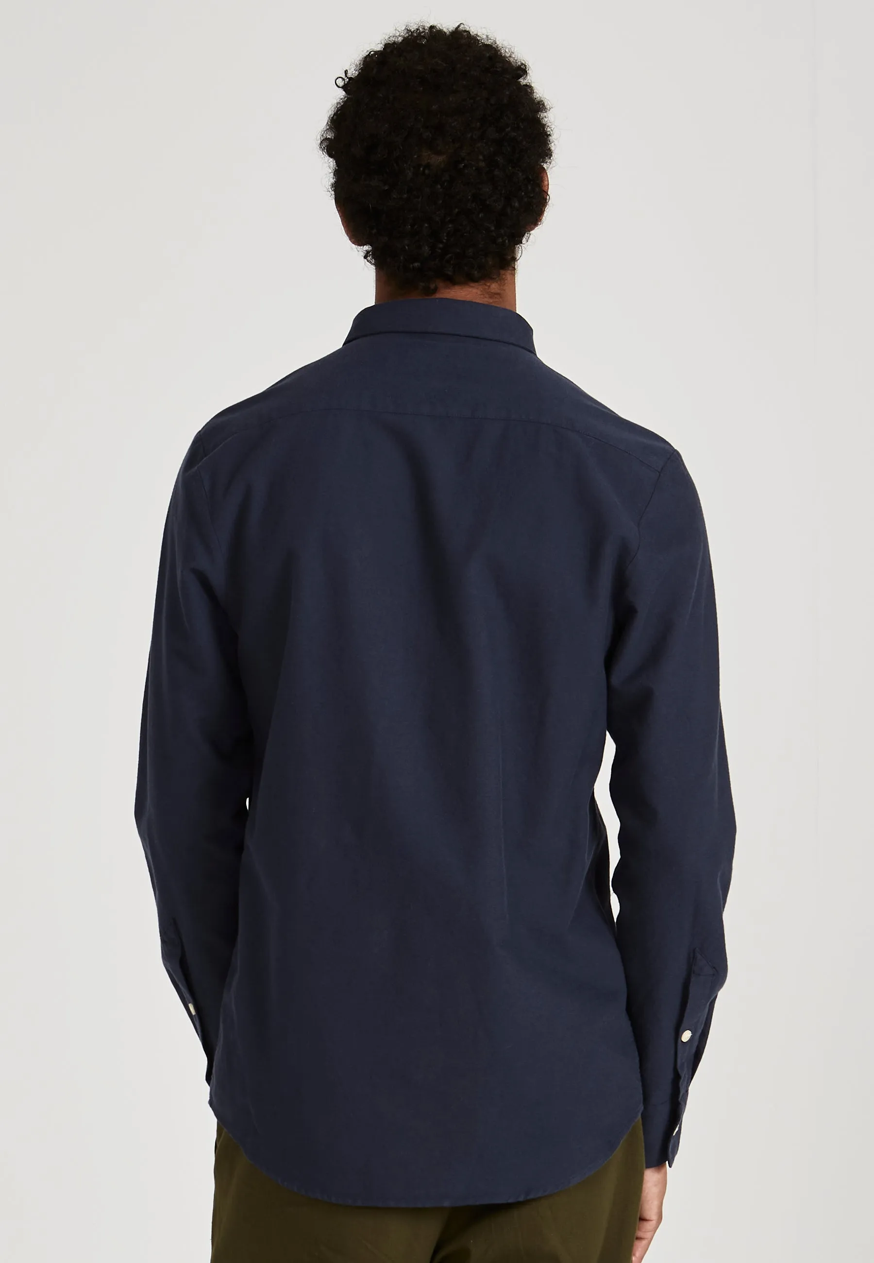 Shirt KENT organic cotton - Midnight Blue (Oxford) Givn Berlin