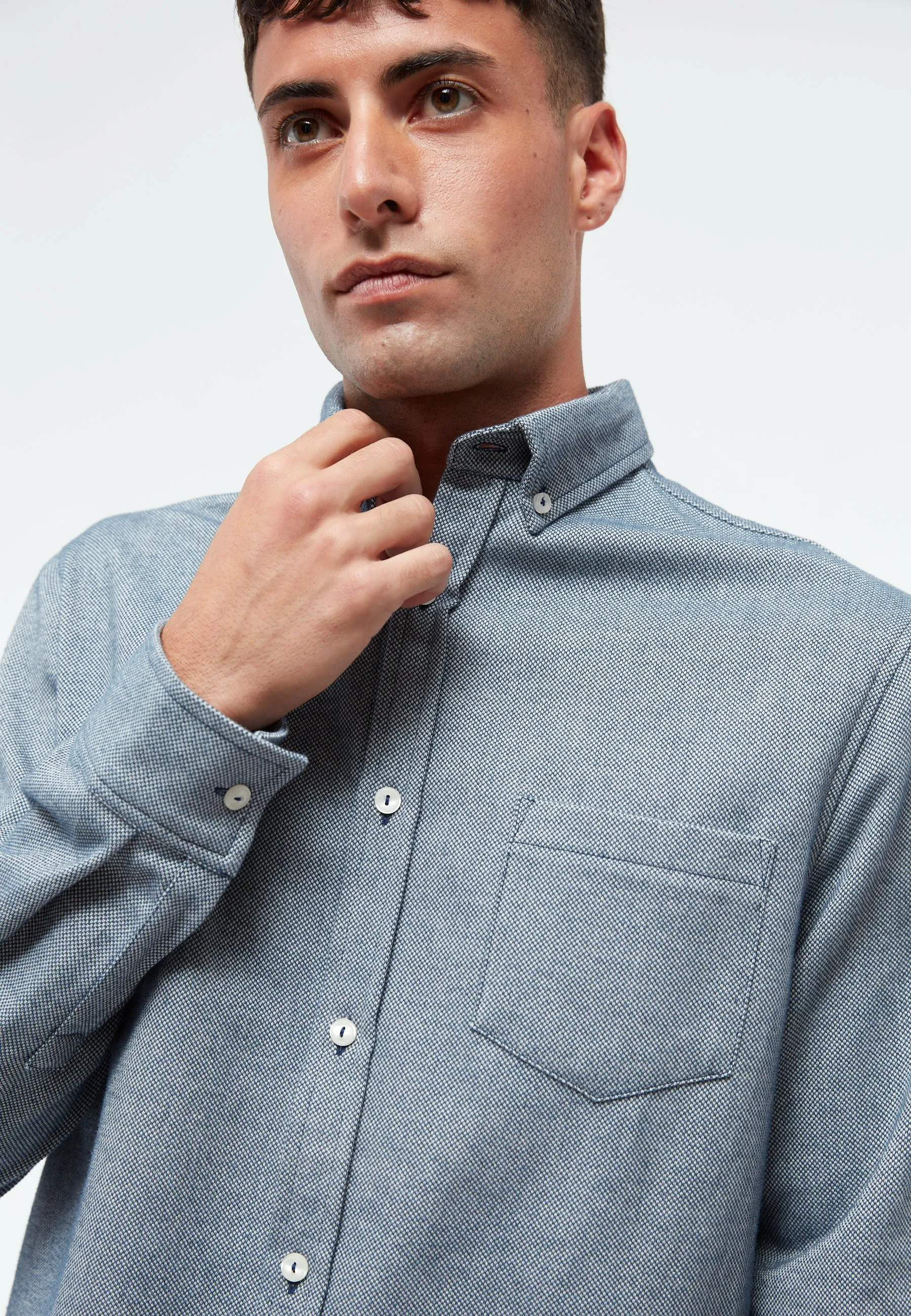 Shirt MARLON organic cotton - Blue Givn Berlin