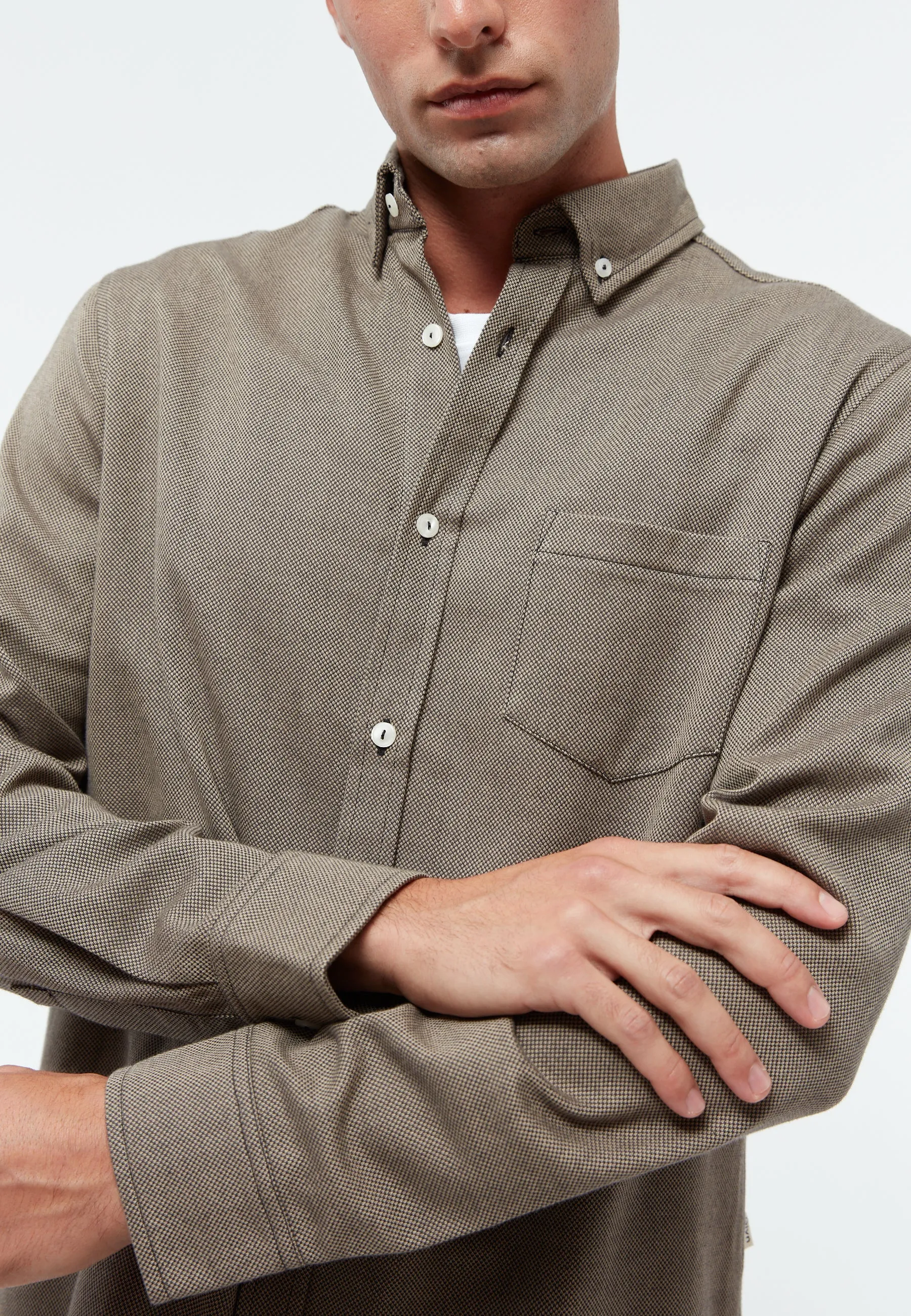 Shirt MARLON organic cotton - Camel Givn Berlin