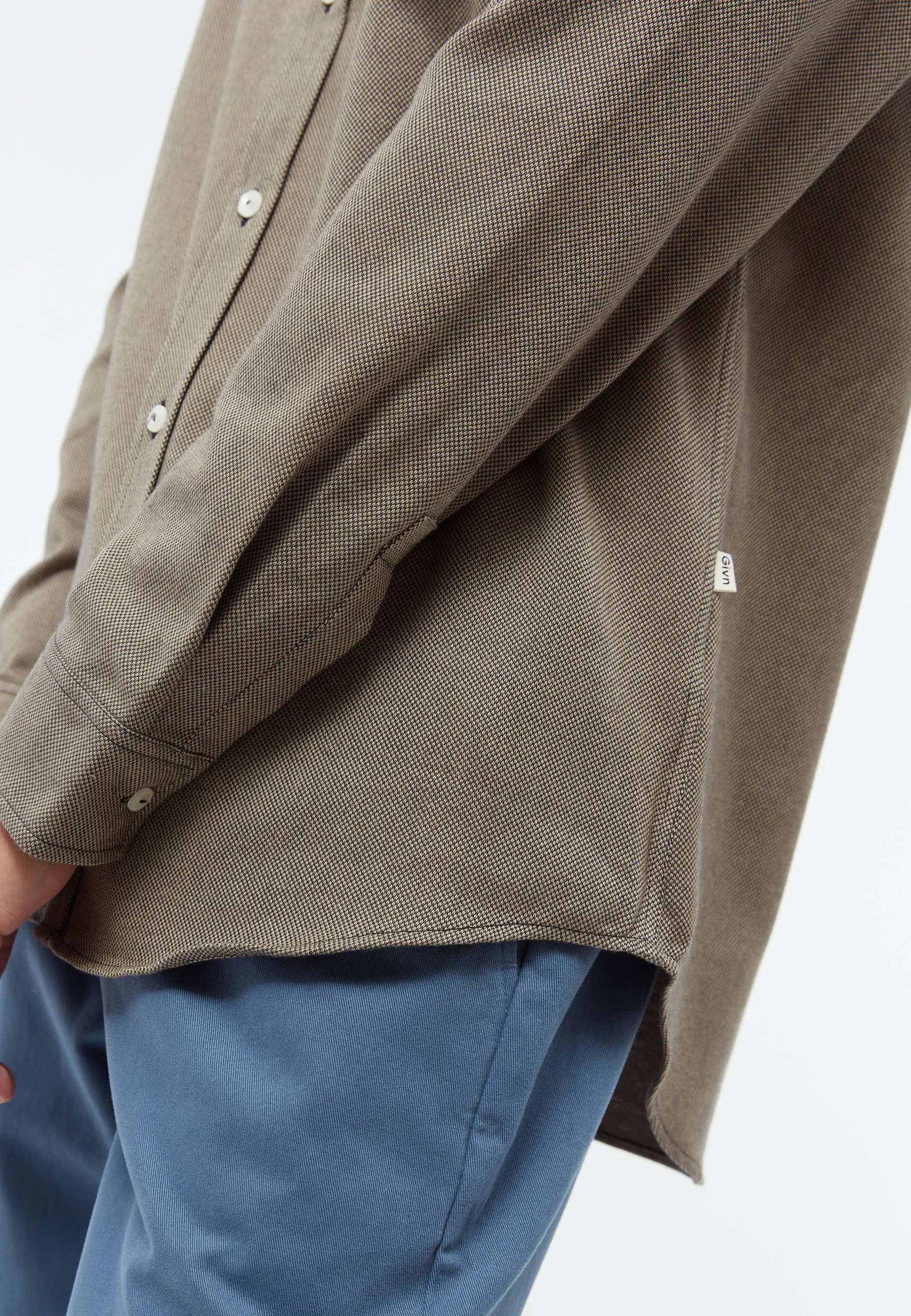 Shirt MARLON organic cotton - Camel Givn Berlin