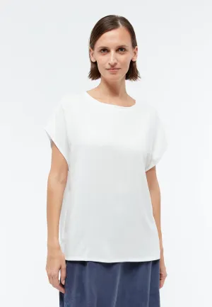 Short sleeve blouse GBFENNA from LENZING™ ECOVERO™ - White Givn Berlin