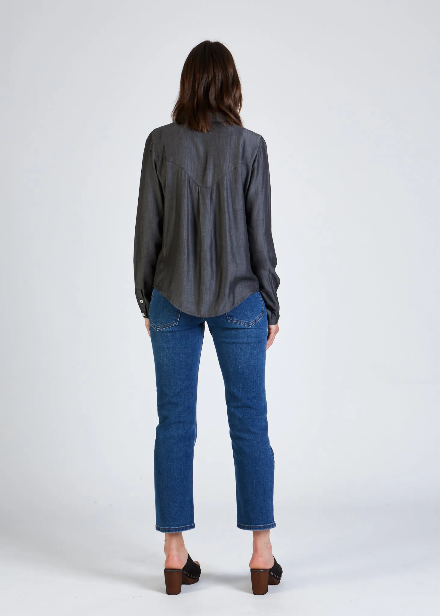 Sienna Blouse - Black (Lyocell) Givn Berlin