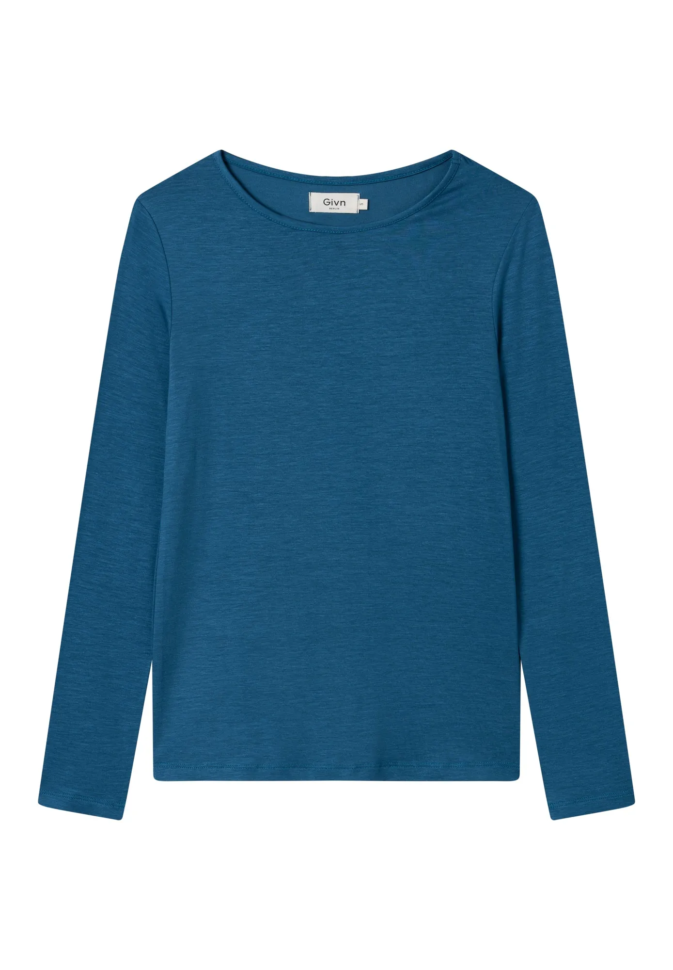 SONJA longsleeve in TENCEL™ Lyocell - Moroccan Blue (Tencel) Givn Berlin