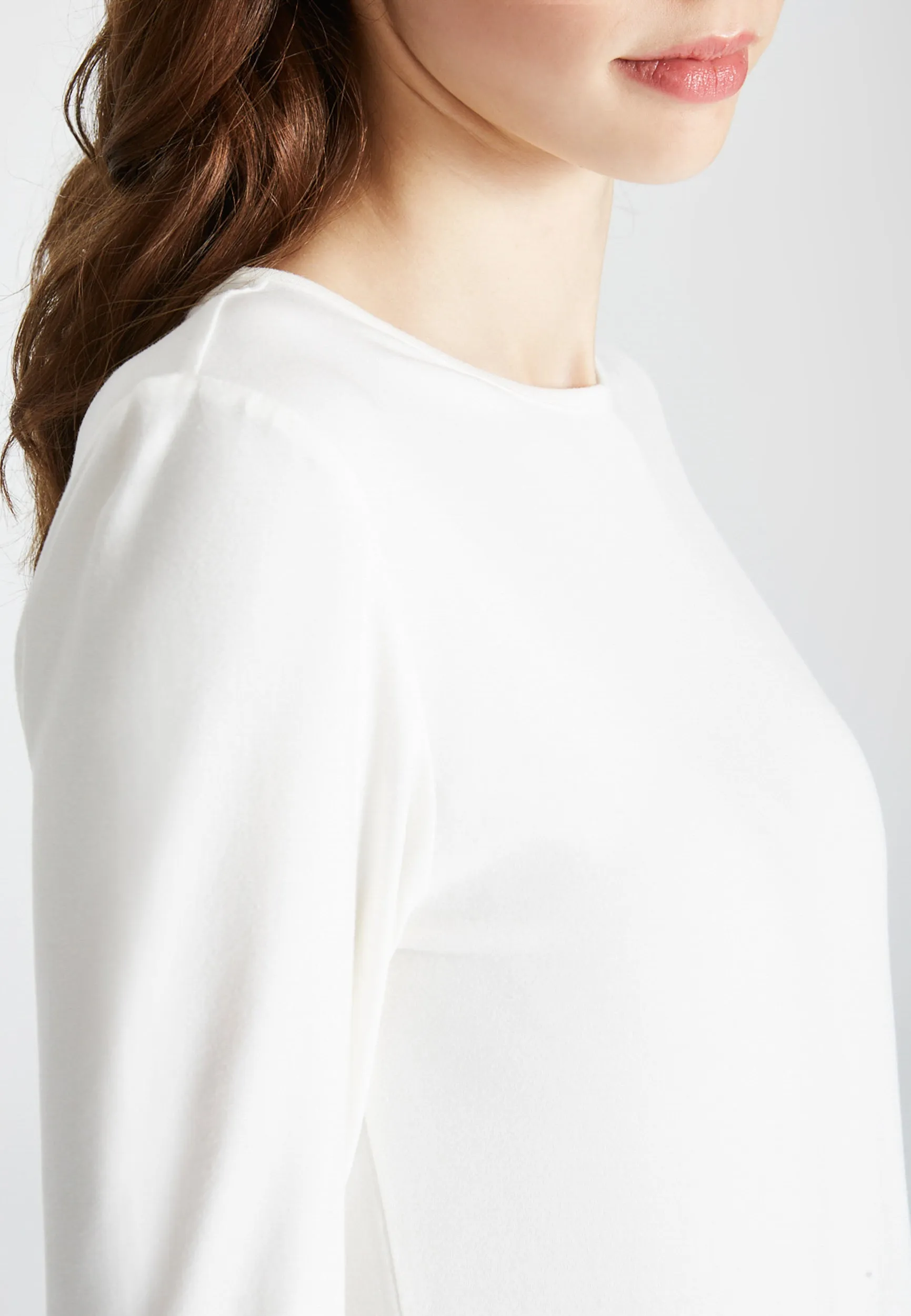 SONJA longsleeve in TENCEL™ Lyocell - Undyed (Tencel) Givn Berlin