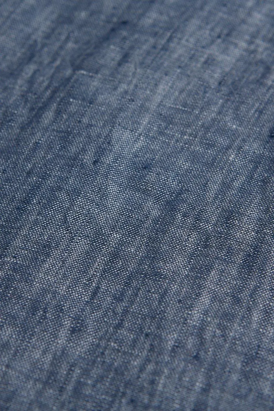 Stand-up collar linen shirt WES - Light Blue (Linen) Givn Berlin