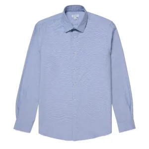 Sunspel Casual L/S Shirt Dark Blue Oxford
