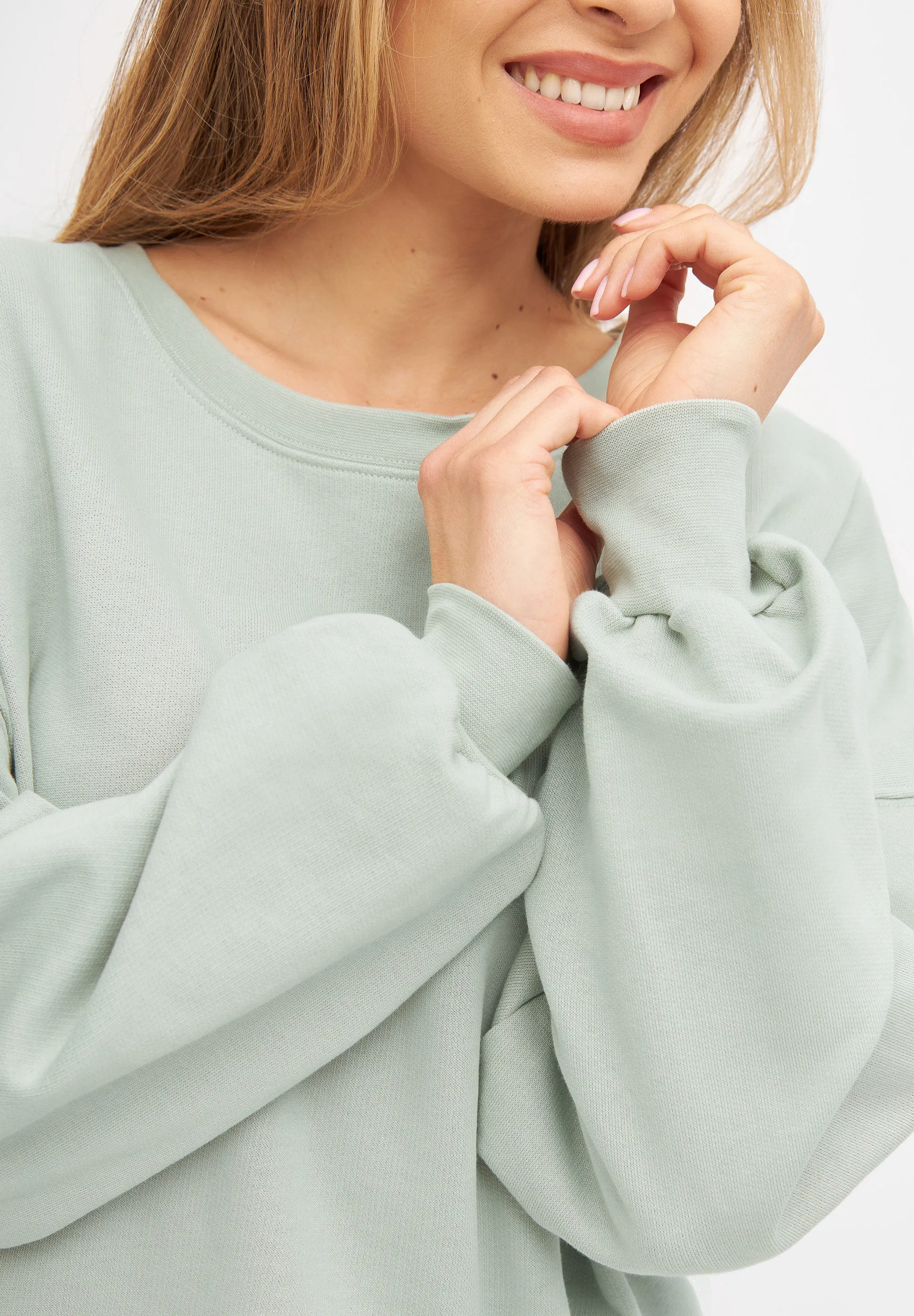 Sweater ARIANA organic cotton - Sage Givn Berlin