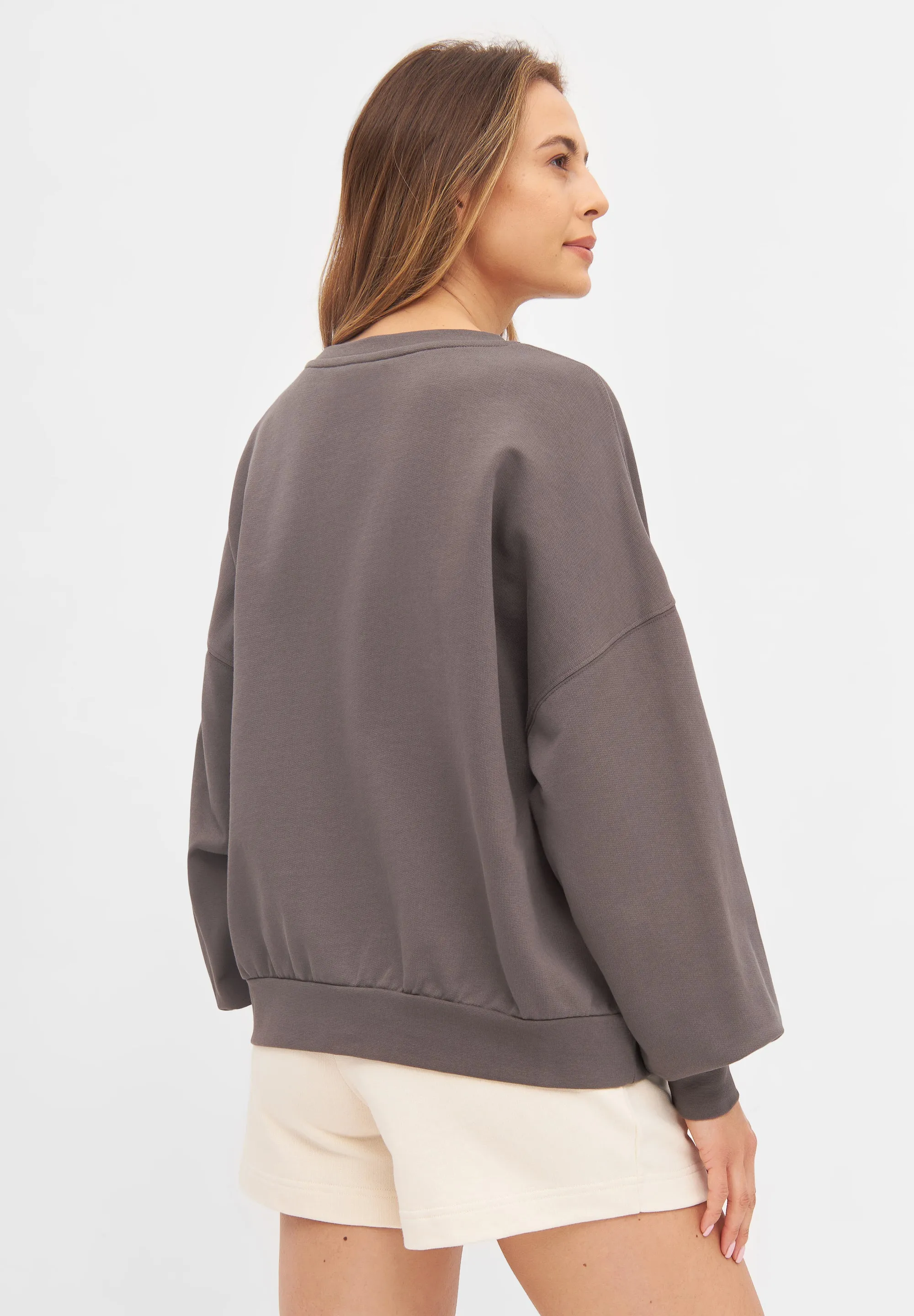 Sweater ARIANA organic cotton - Taupe Givn Berlin