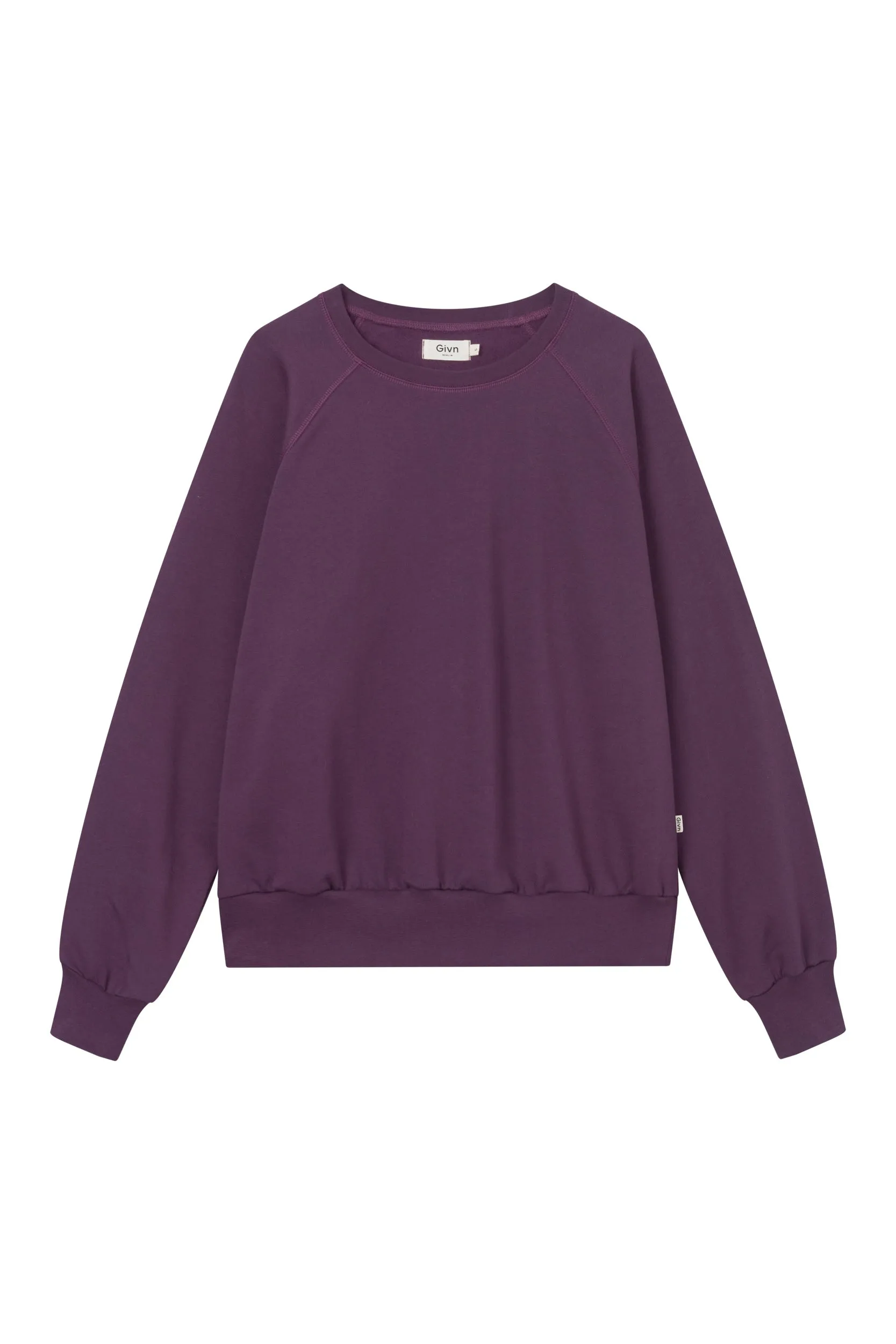 Sweater DEDE organic cotton - Dark Purple Givn Berlin