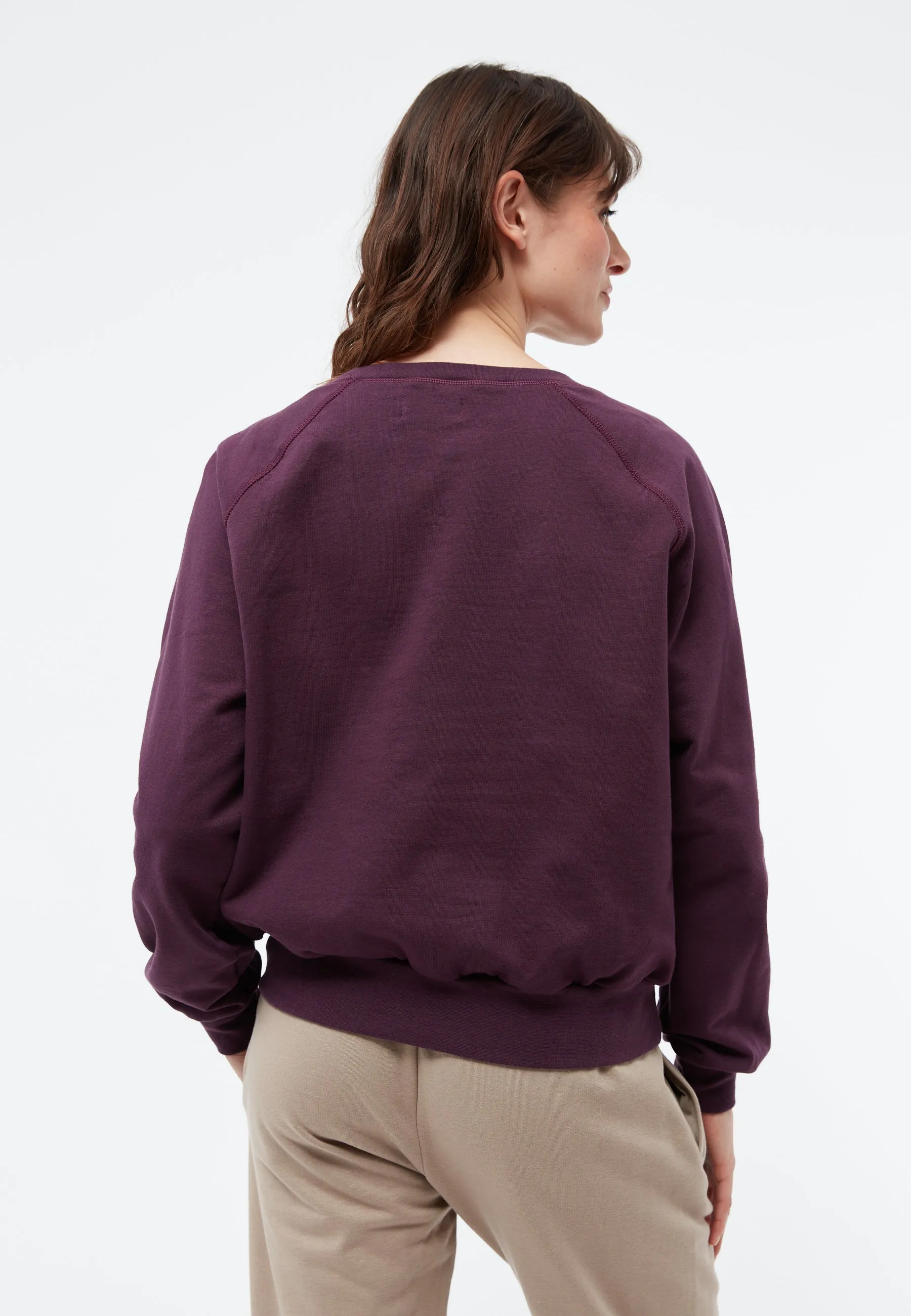 Sweater DEDE organic cotton - Dark Purple Givn Berlin