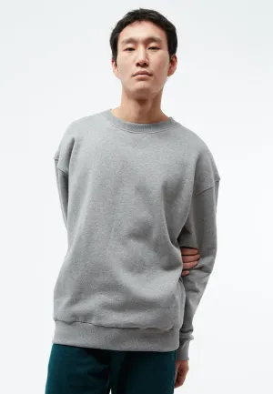 Sweater GBCEMALI relaxed fit made from organic cotton - Grey Melange Givn Berlin