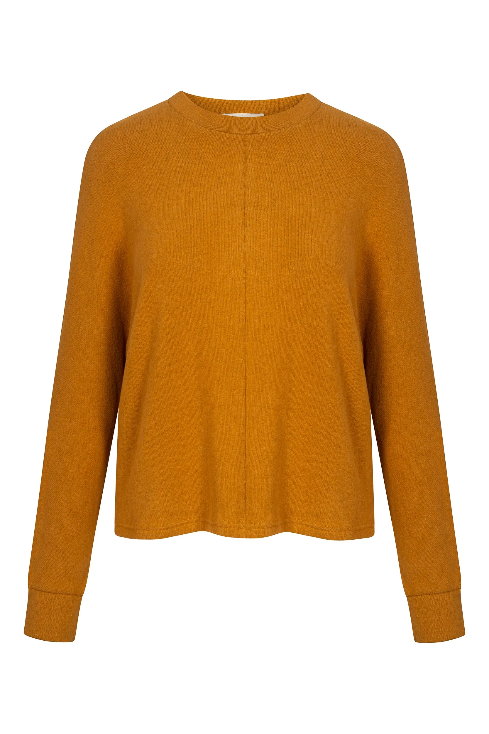Sweater WILMA recycled cotton - Mustard Givn Berlin