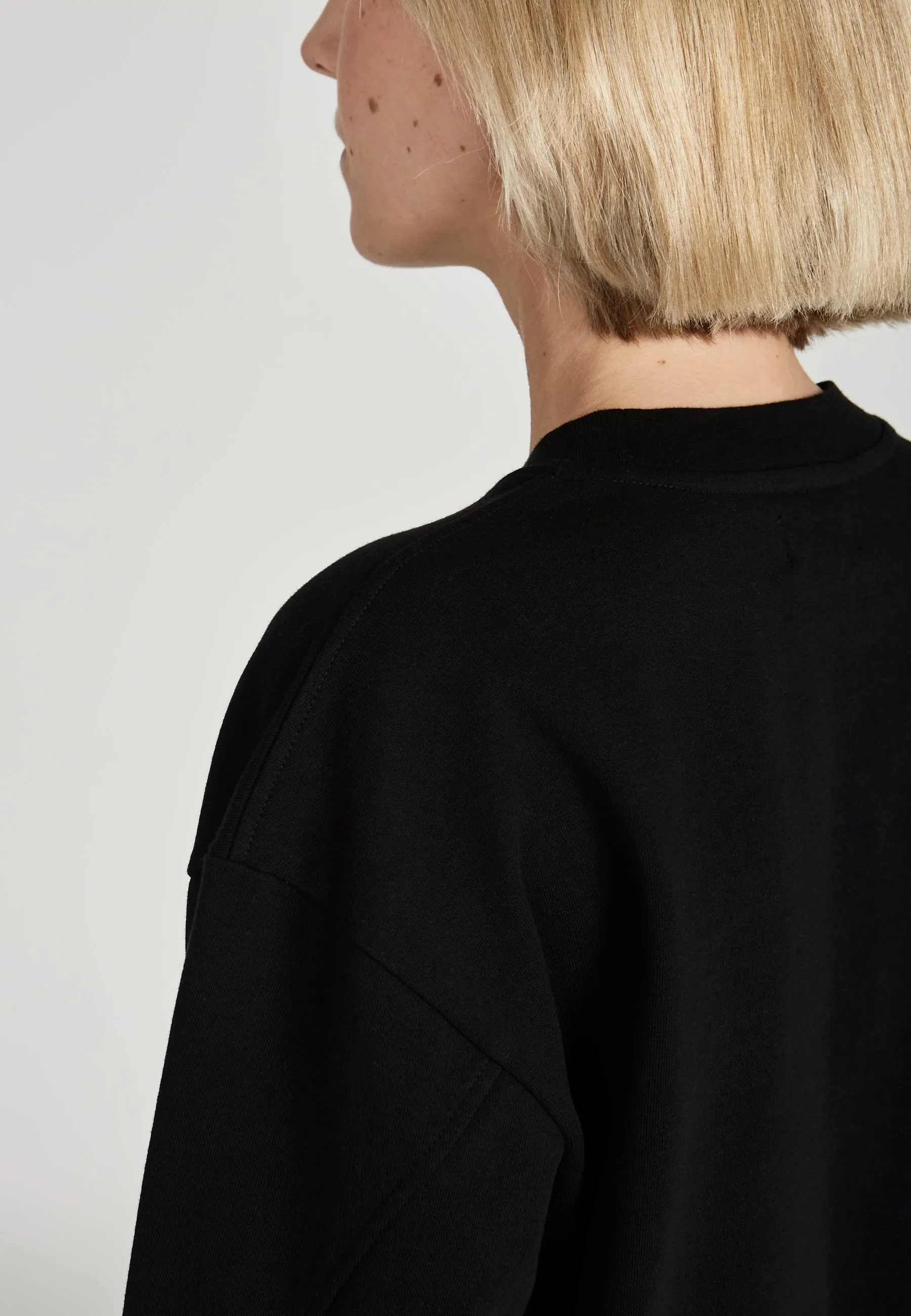 Sweatshirt AURELIE organic cotton - Black Givn Berlin