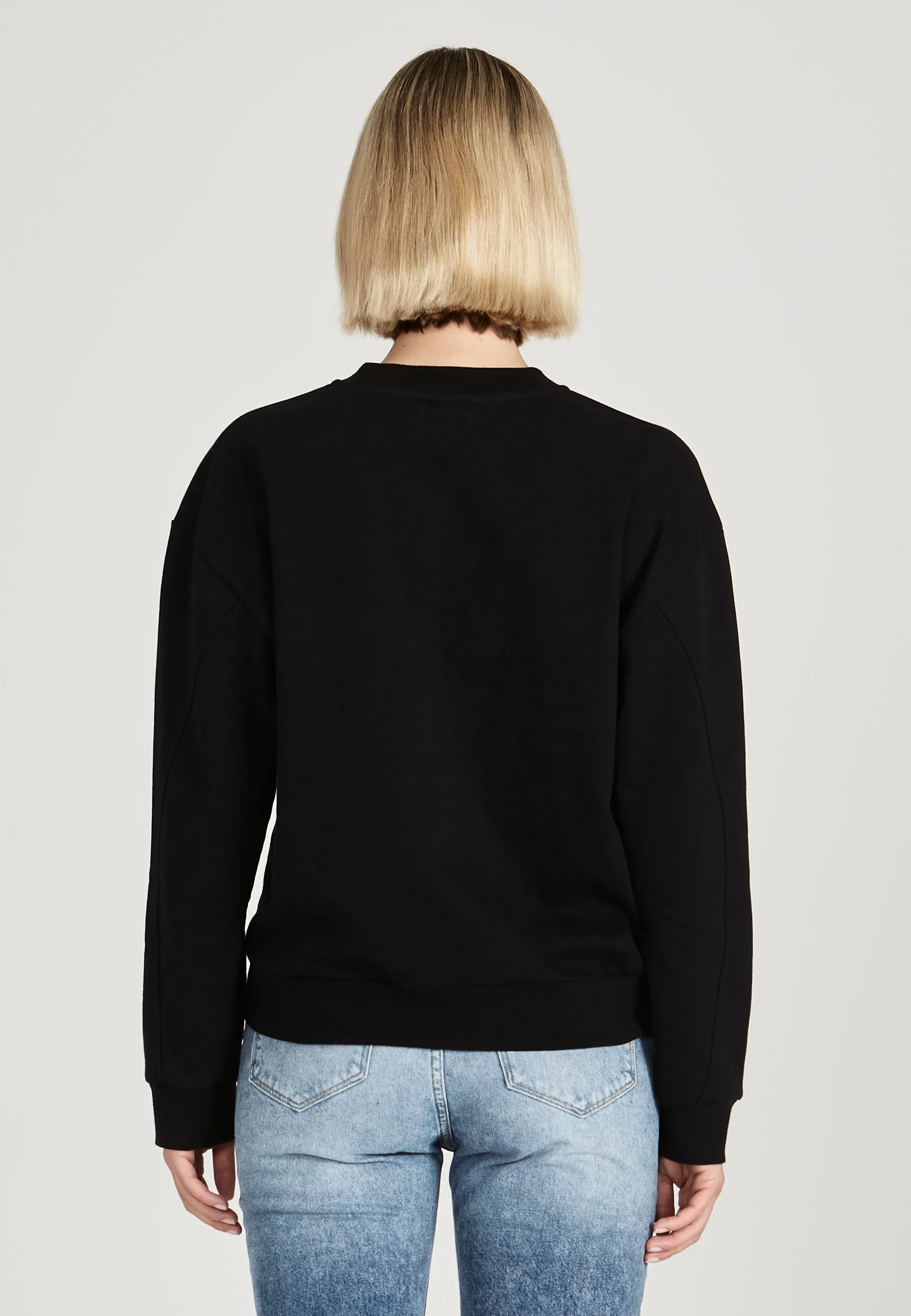 Sweatshirt AURELIE organic cotton - Black Givn Berlin