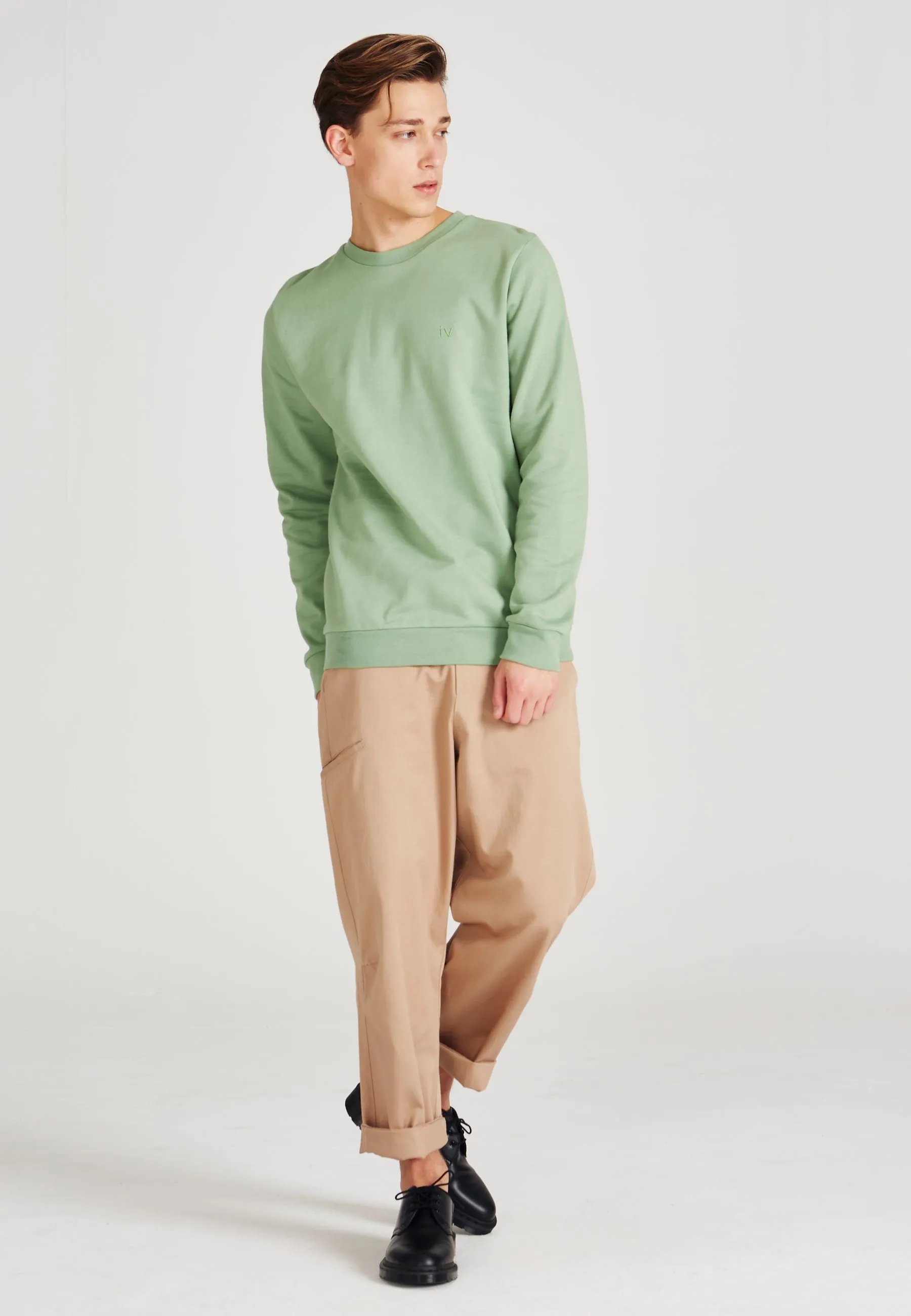 Sweatshirt CANTON organic cotton - Apple Green Givn Berlin