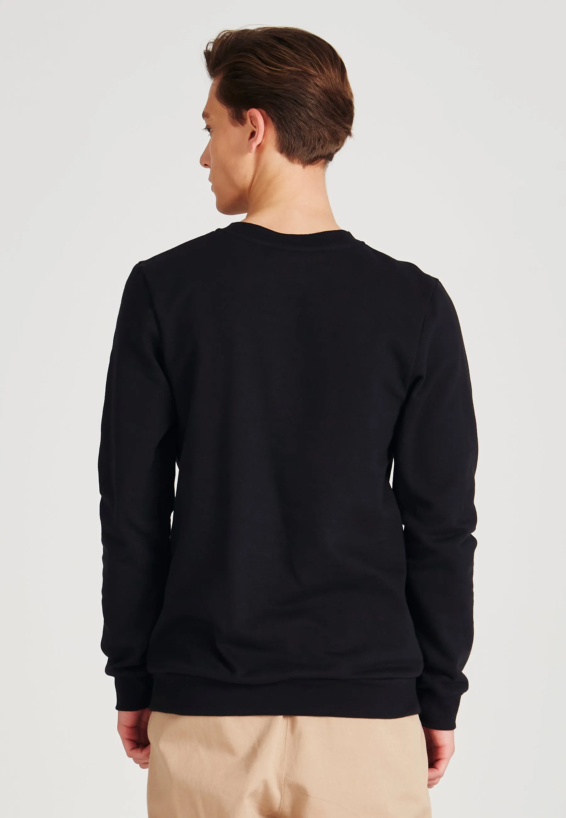 Sweatshirt CANTON organic cotton - Black Givn Berlin