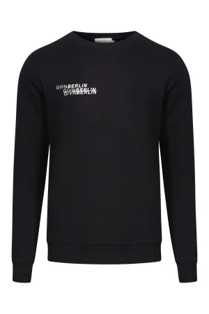 Sweatshirt CANTON organic cotton - Black Givn Berlin