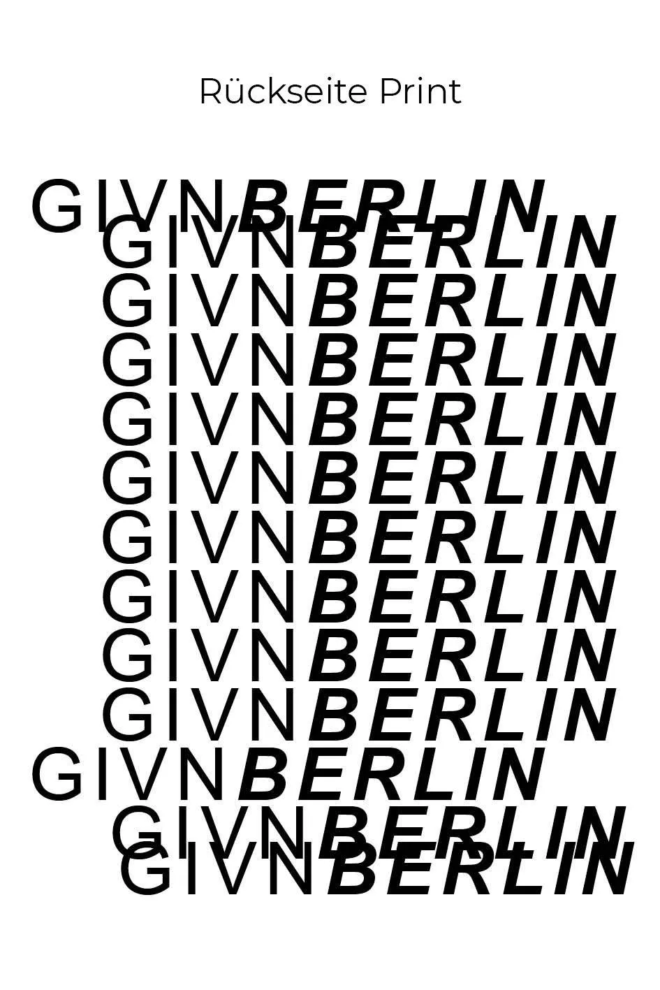 Sweatshirt CANTON organic cotton - Black Givn Berlin