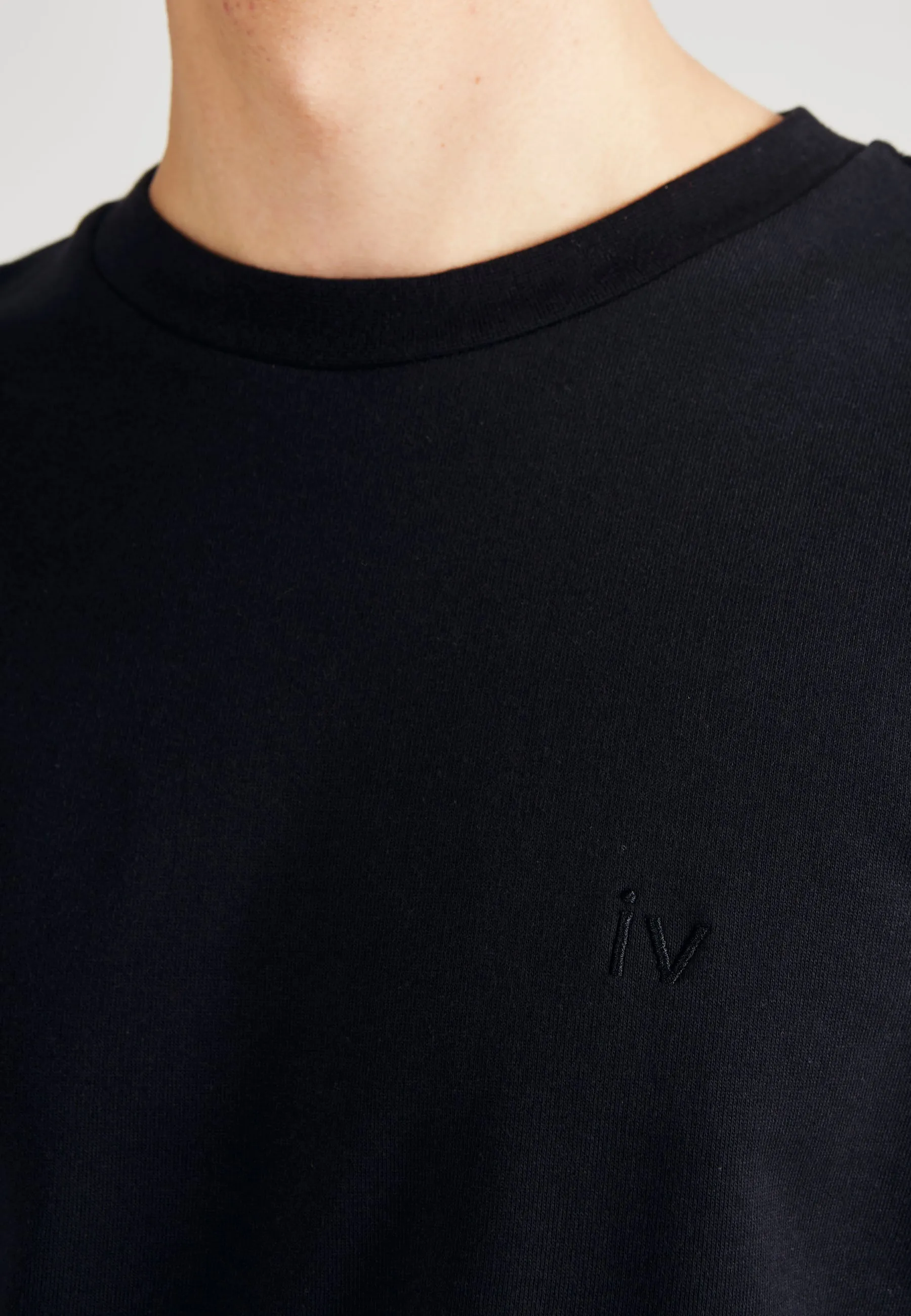 Sweatshirt CANTON organic cotton - Black Givn Berlin