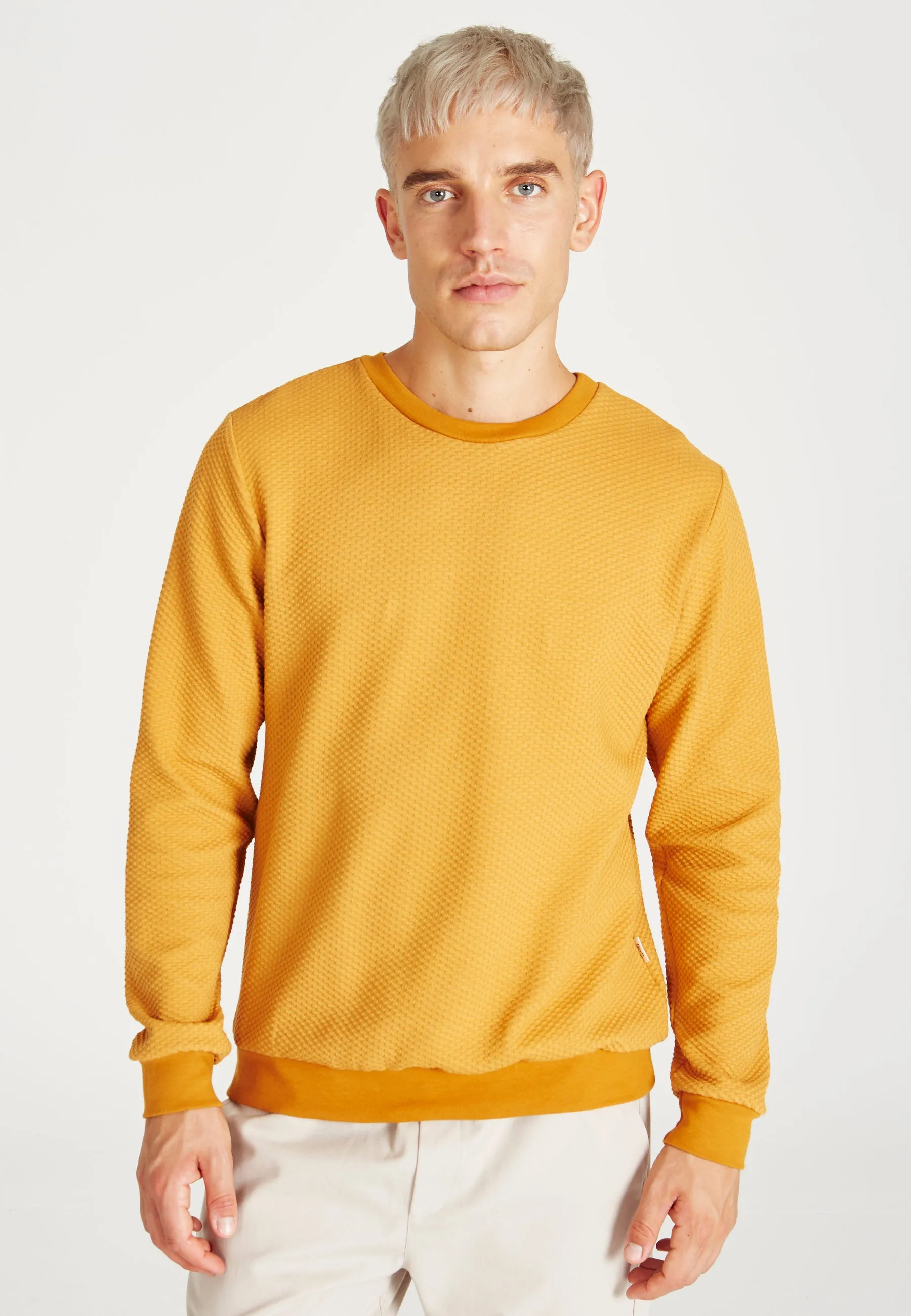 Sweatshirt CANTON organic cotton - Pecan (Waffle) Givn Berlin