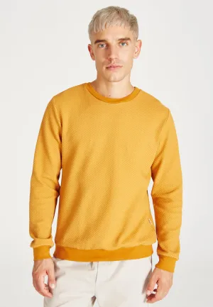 Sweatshirt CANTON organic cotton - Pecan (Waffle) Givn Berlin