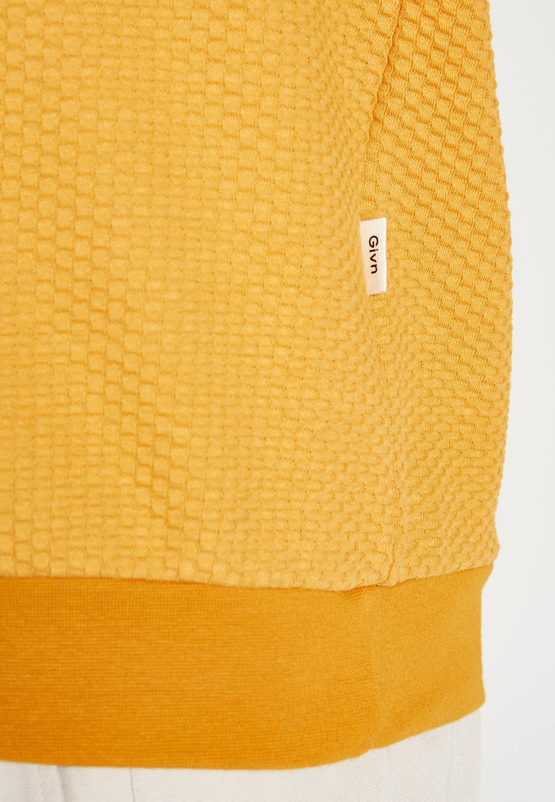 Sweatshirt CANTON organic cotton - Pecan (Waffle) Givn Berlin