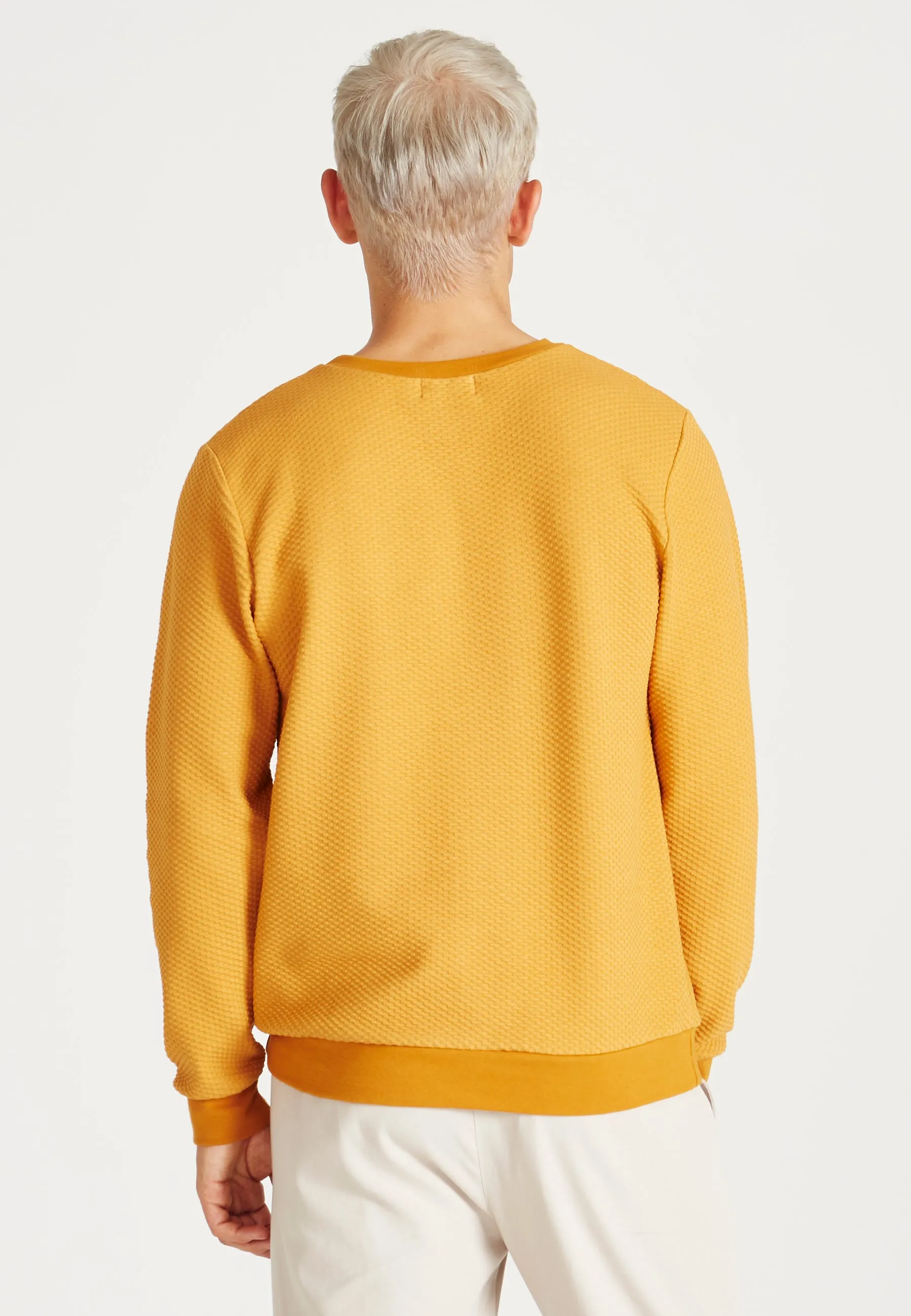 Sweatshirt CANTON organic cotton - Pecan (Waffle) Givn Berlin