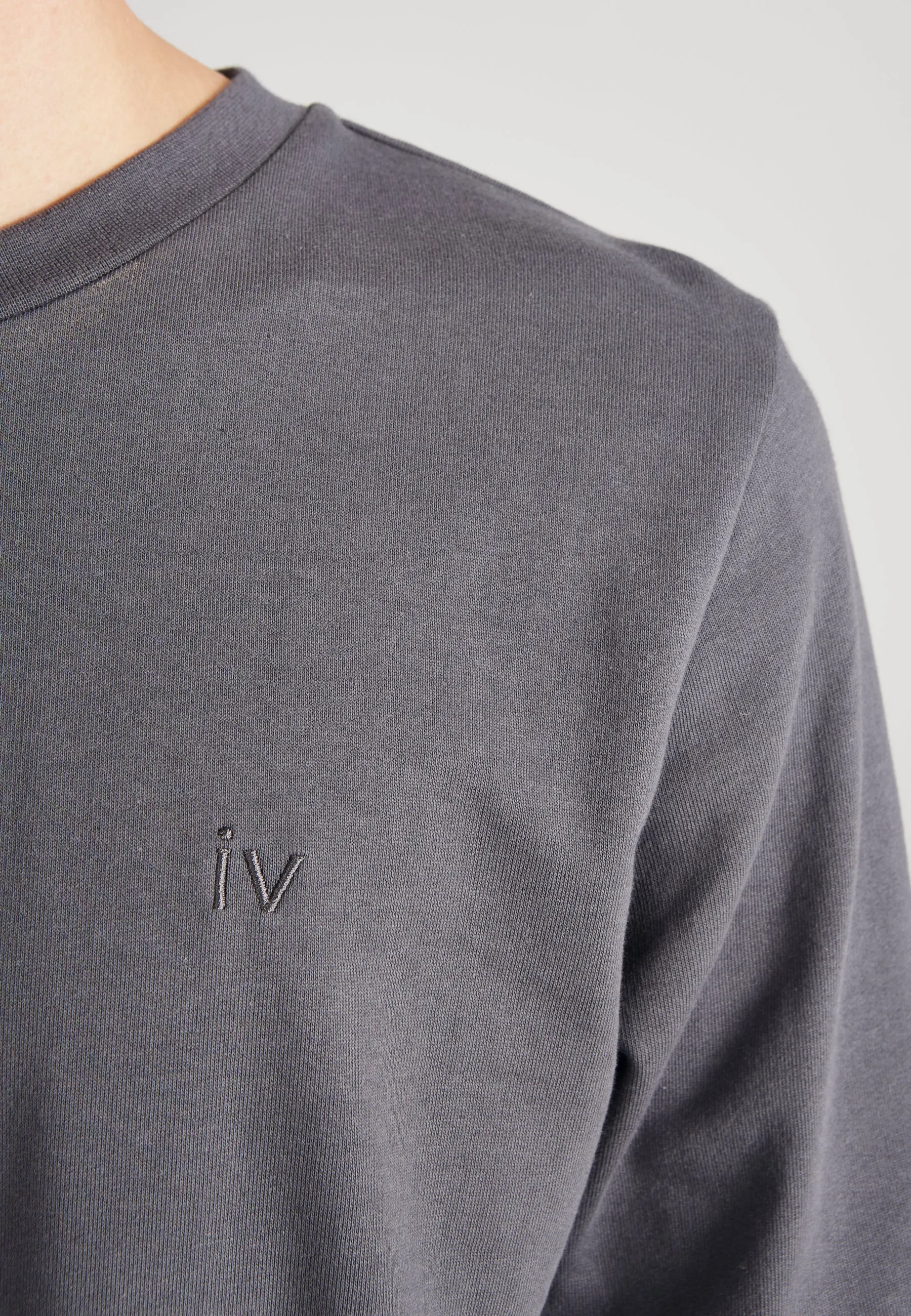 Sweatshirt CANTON organic cotton - Shadow Grey Givn Berlin