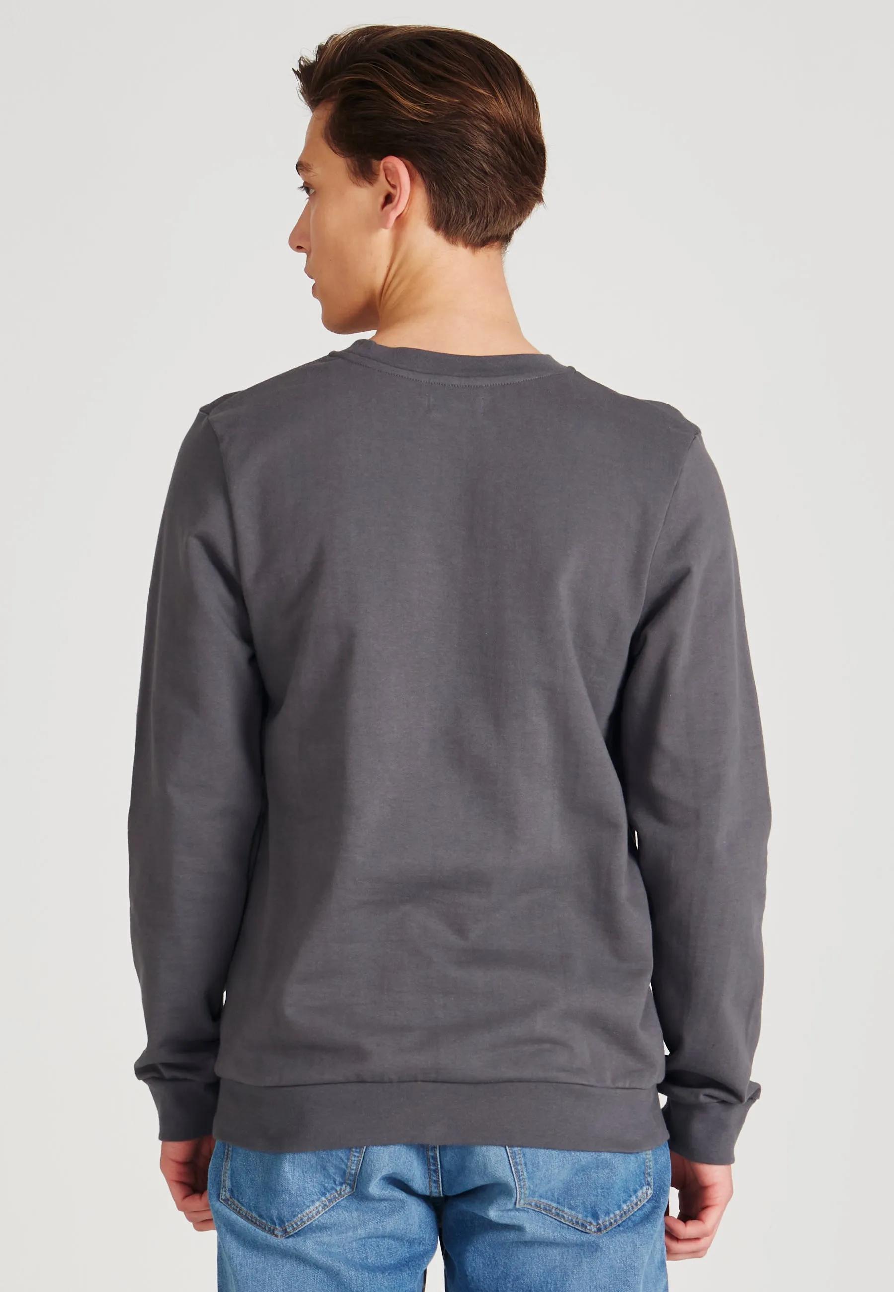 Sweatshirt CANTON organic cotton - Shadow Grey Givn Berlin
