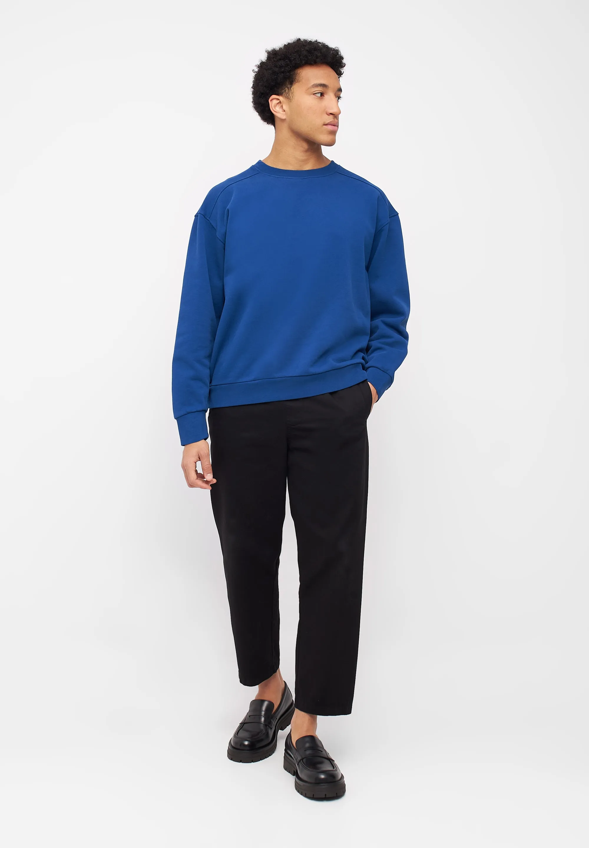 Sweatshirt CEDRIC organic cotton - Deep Blue Givn Berlin
