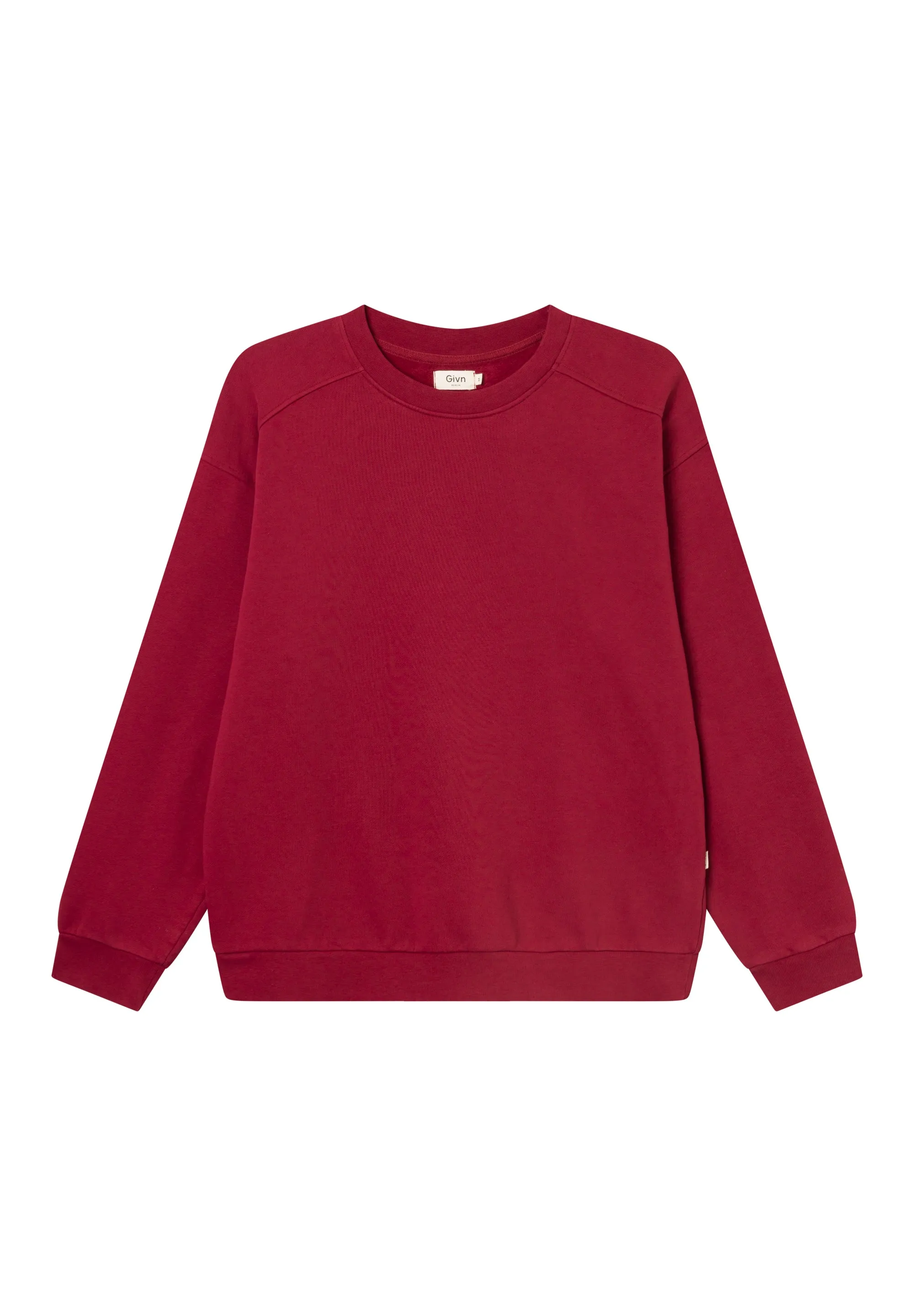 Sweatshirt CEDRIC organic cotton - Tibetan Red Givn Berlin