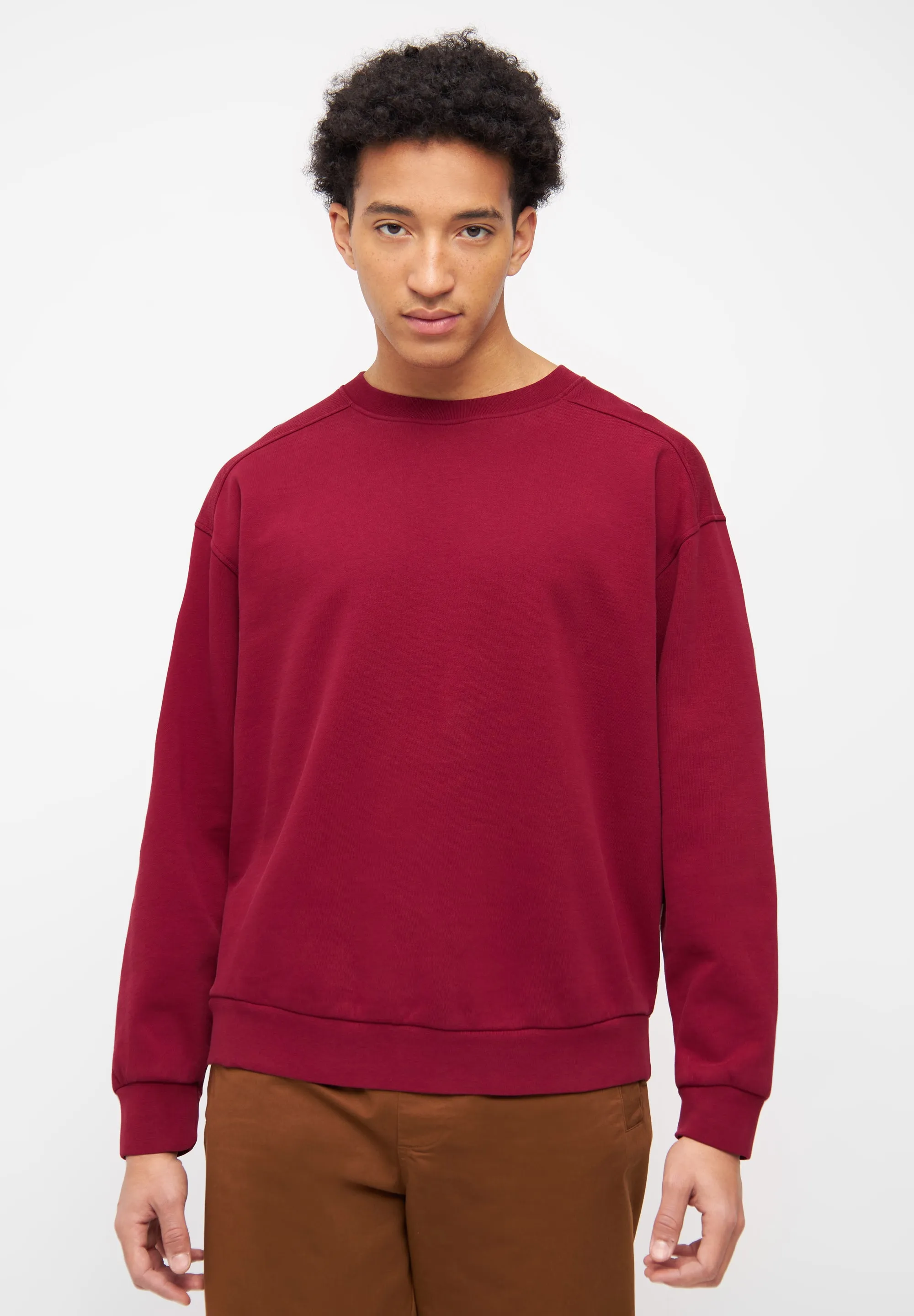 Sweatshirt CEDRIC organic cotton - Tibetan Red Givn Berlin