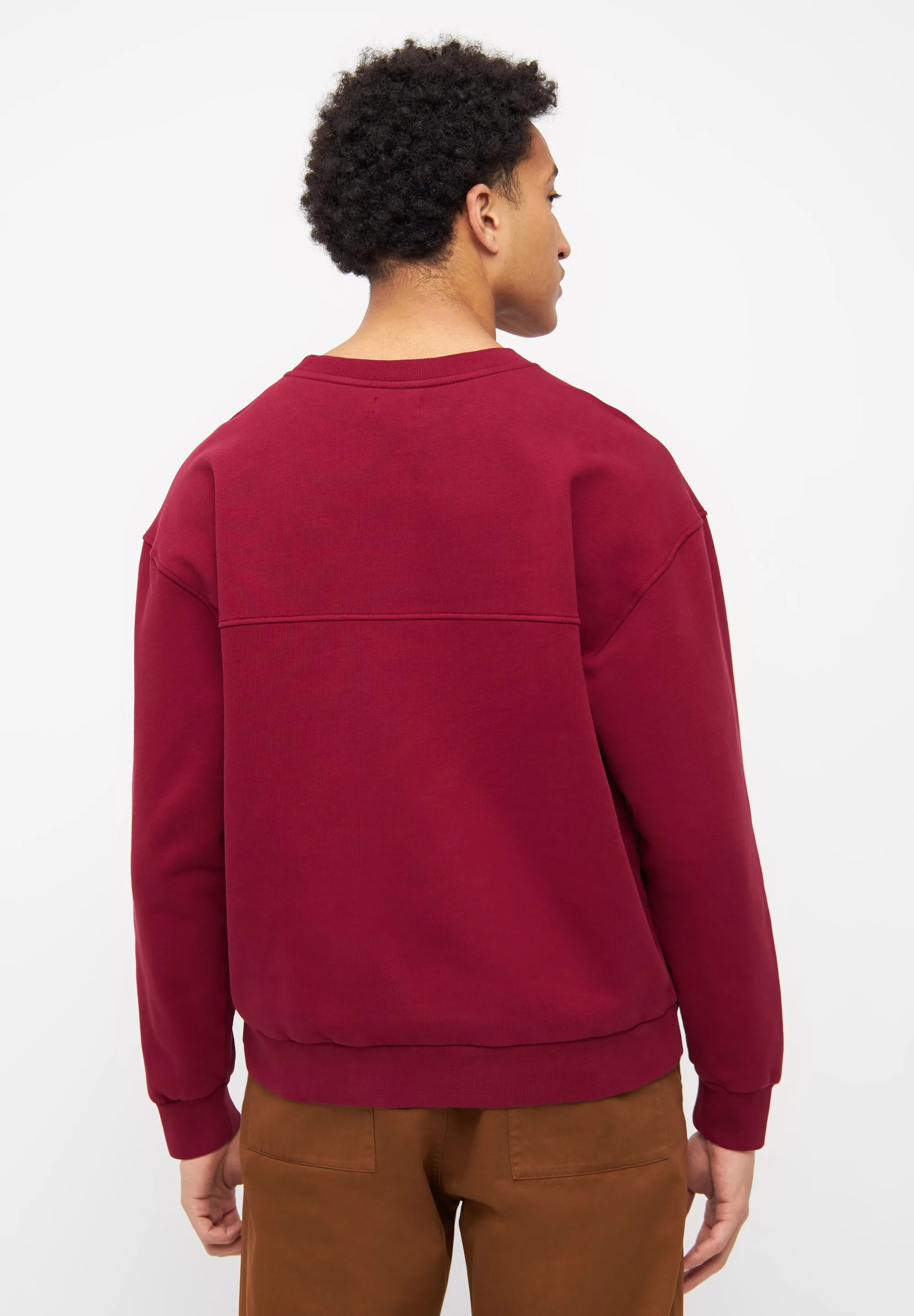 Sweatshirt CEDRIC organic cotton - Tibetan Red Givn Berlin