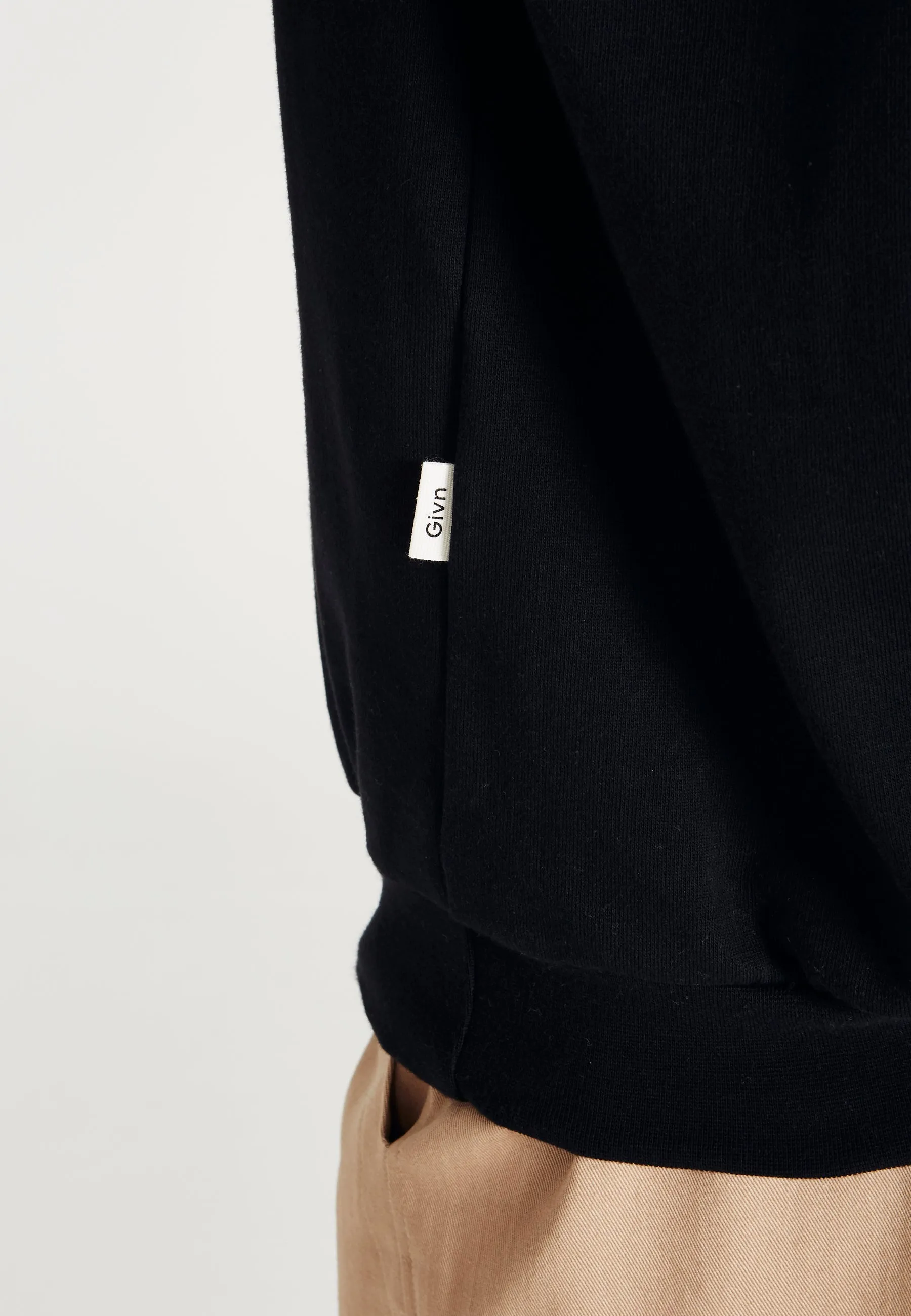 Sweatshirt EDWARD organic cotton - Black Givn Berlin
