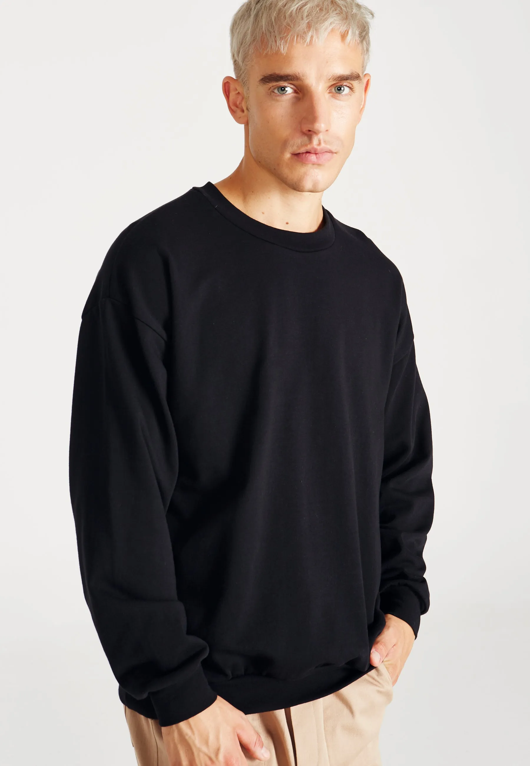 Sweatshirt EDWARD organic cotton - Black Givn Berlin