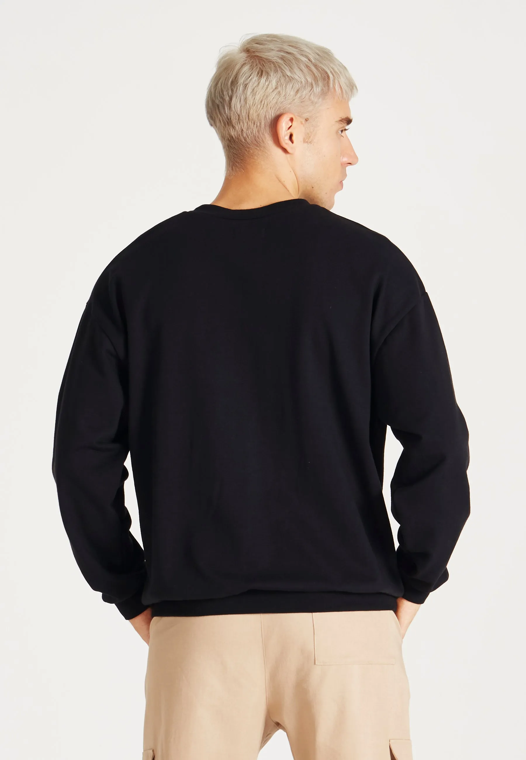 Sweatshirt EDWARD organic cotton - Black Givn Berlin