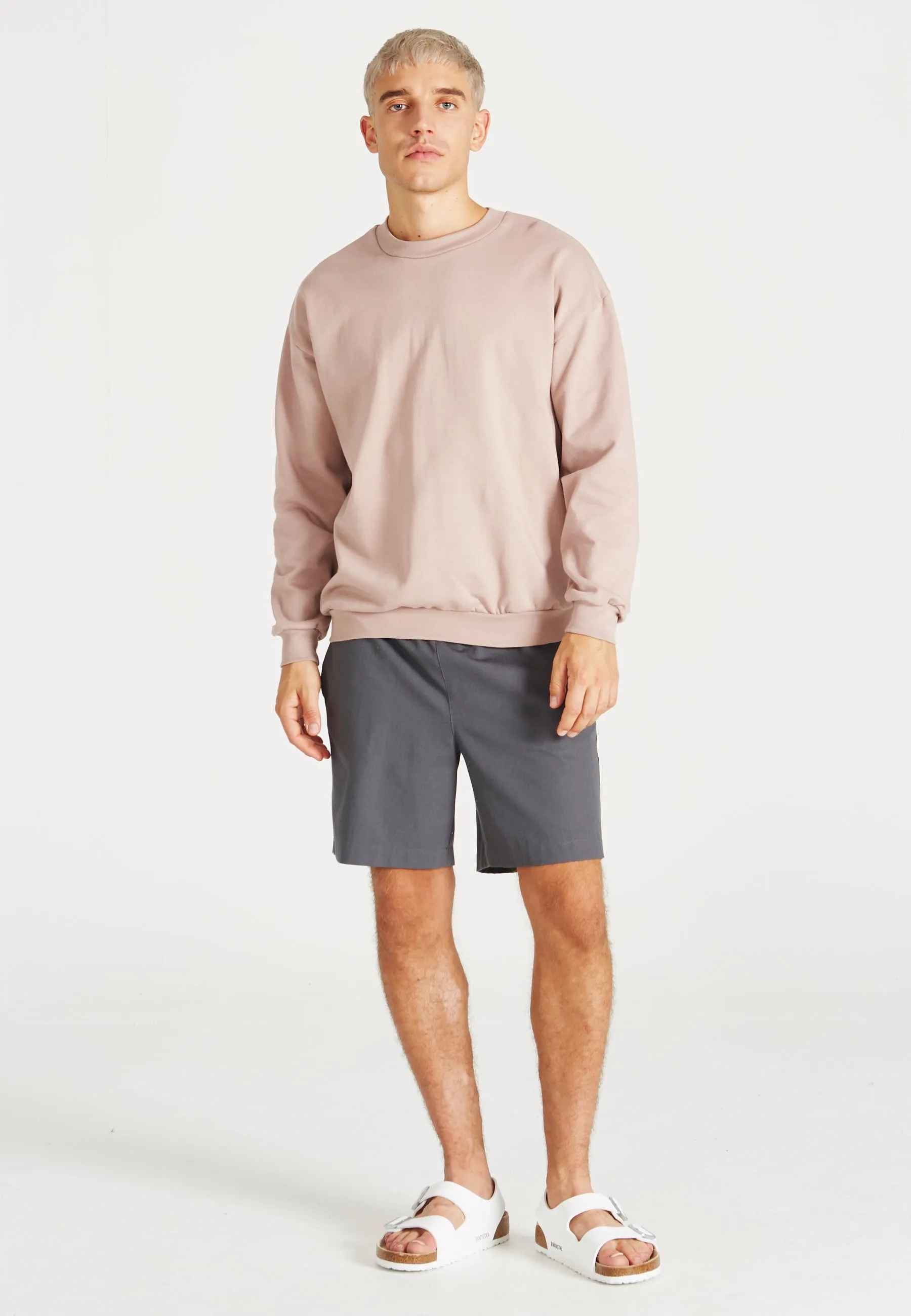 Sweatshirt EDWARD organic cotton - Muddy Pink Givn Berlin