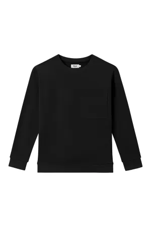 Sweatshirt GORDON organic cotton - Black Givn Berlin