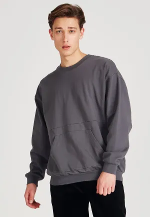 Sweatshirt KILIAN organic cotton - Shadow Grey Givn Berlin