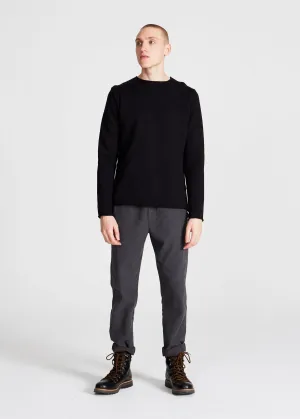 Sweatshirt MANU organic cotton - Black Givn Berlin